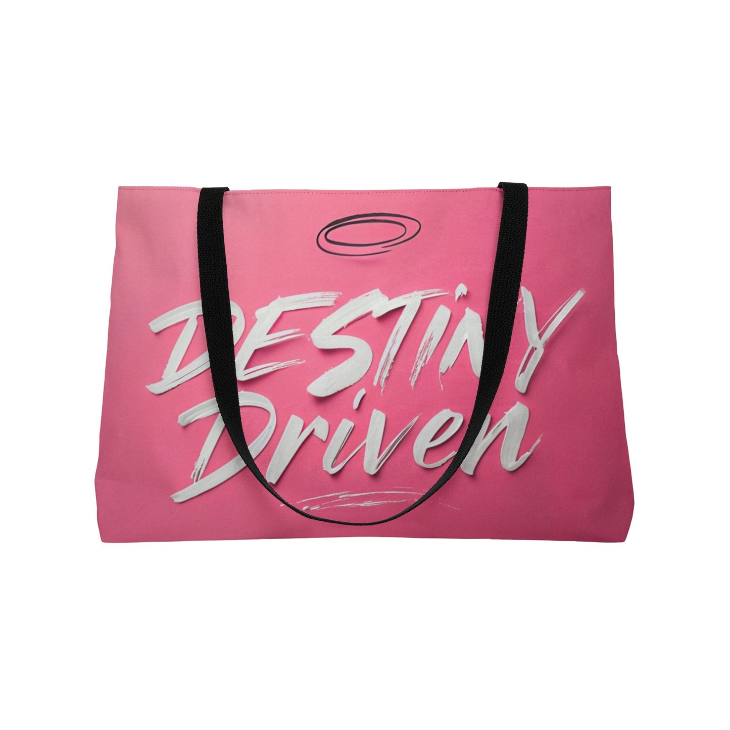 Chic Weekender Tote Bag - Destiny Driven, Perfect for Travel, Beach, Gym, Shopping, Gifts