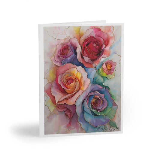 Colorful Floral Greeting Cards Set - Perfect for Birthdays, Weddings, Anniversaries, Thank You Notes, and Special Occasions