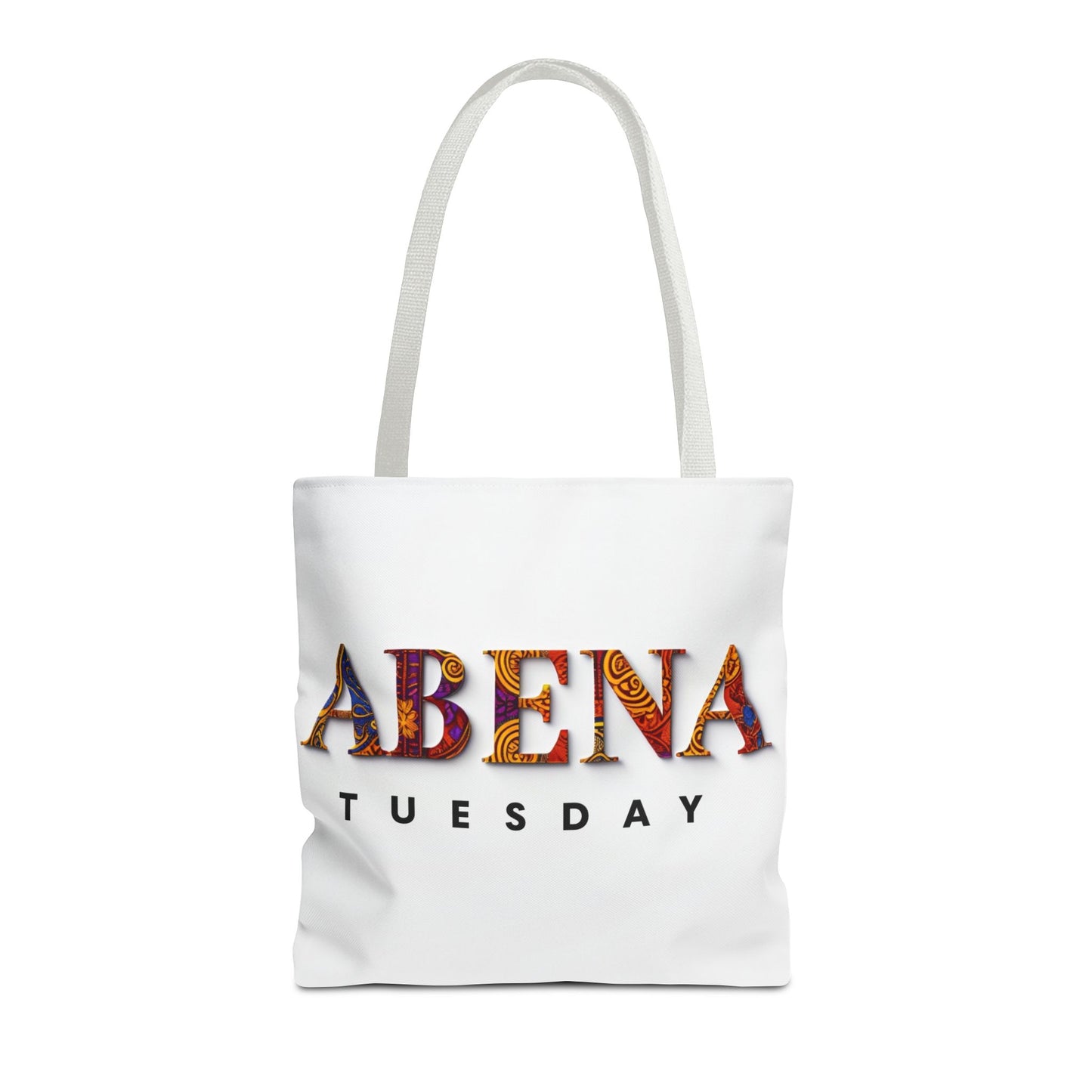 Abena Tuesday Tote Bag, Stylish Carryall, Gift for Her, Daily Use, Eco-Friendly, Fashionable Shopper's Bag, Personalized Tote