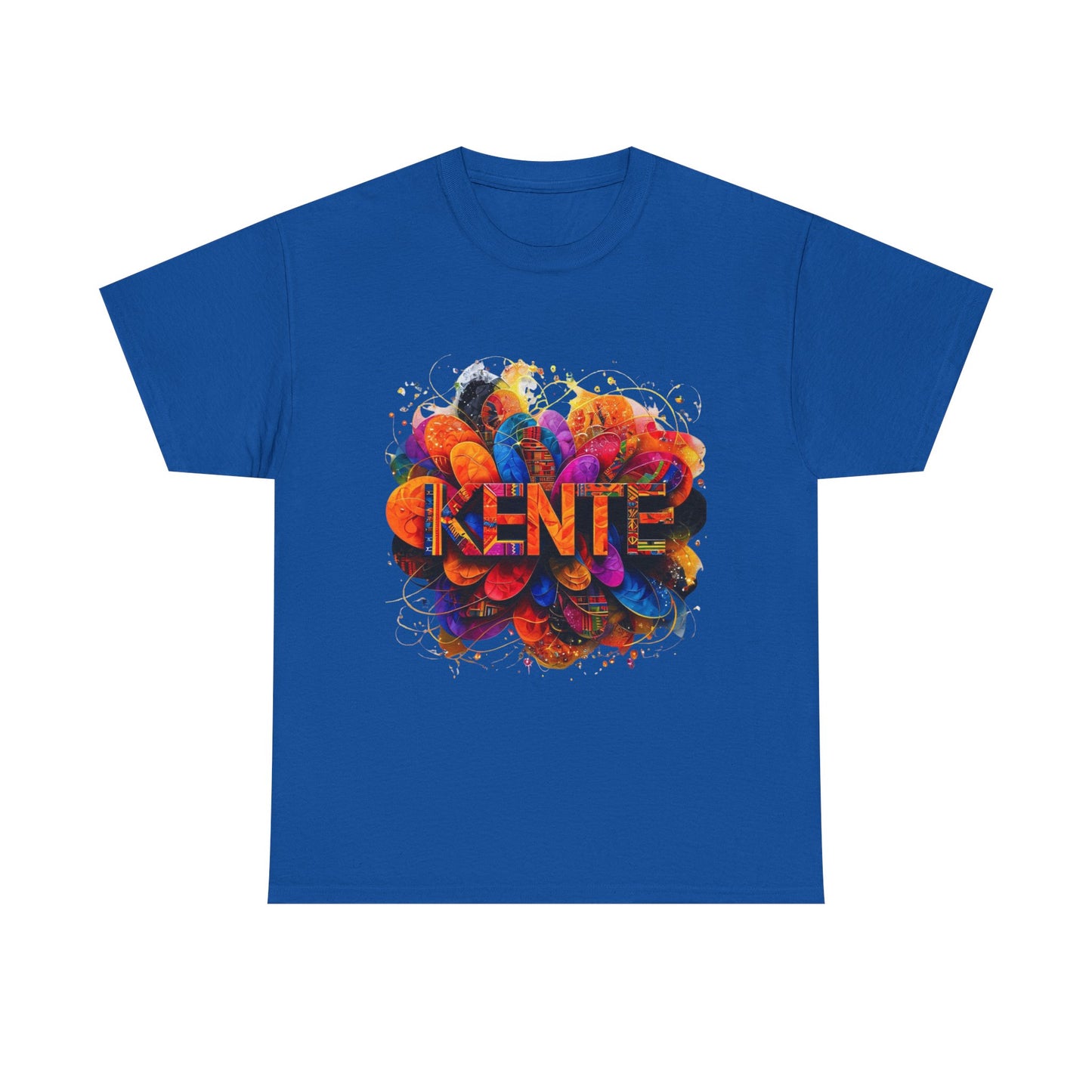 Vibrant Artistic Expression Tee - Unisex Cotton T-Shirt, Casual Wear, Gift for Art Lovers, Bright Design, Everyday Style