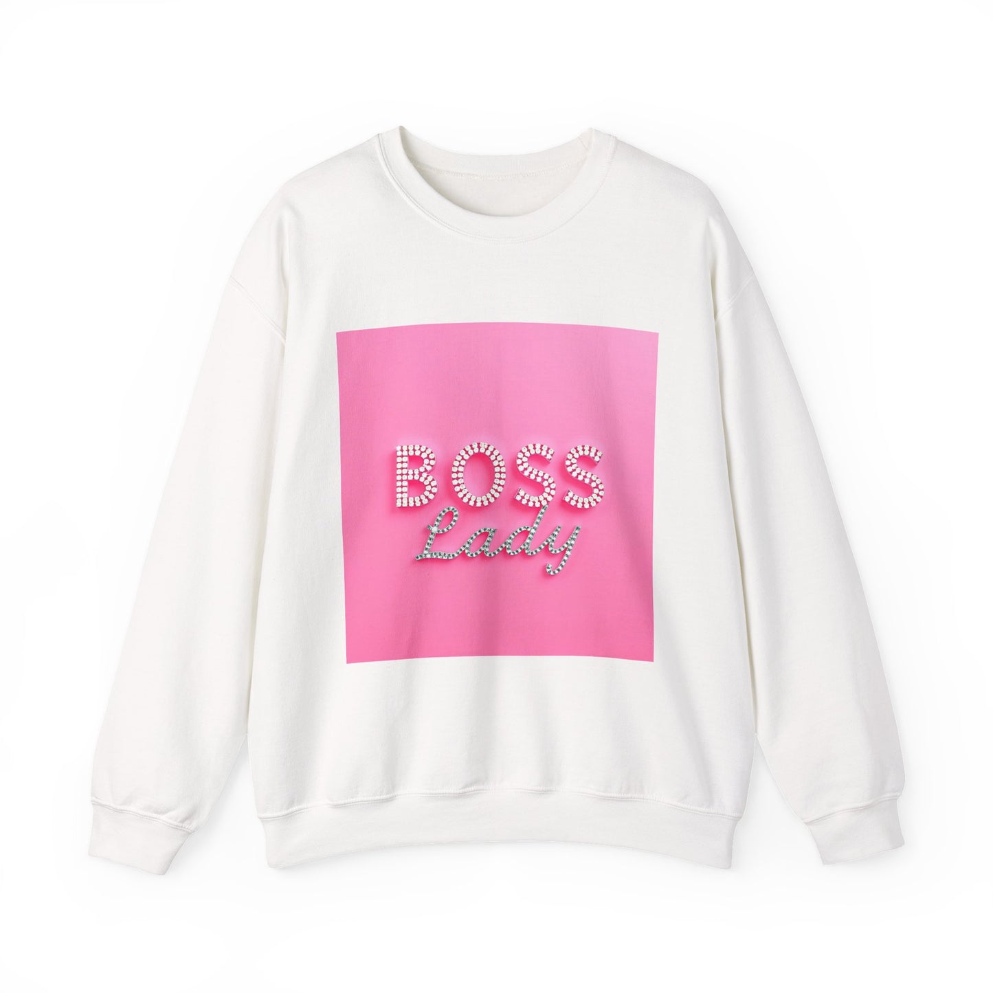 Boss Lady Crewneck Sweatshirt | Stylish Gift for Bosses, Empowering Apparel, Women's Fashion, Cozy Outfit, Motivational Apparel