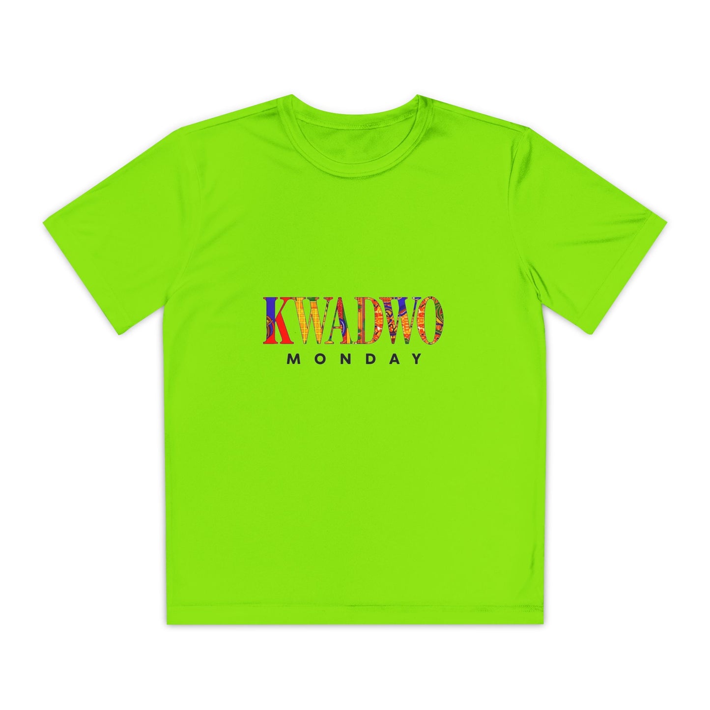 Youth Competitor T-Shirt, Fun Youth Tee, Kwadwo Monday Graphic Tee, Kids Casual Top, Gift for Kids, Birthday Shirt