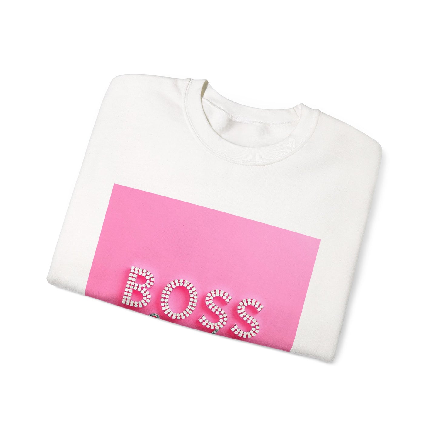 Boss Lady Crewneck Sweatshirt | Stylish Gift for Bosses, Empowering Apparel, Women's Fashion, Cozy Outfit, Motivational Apparel