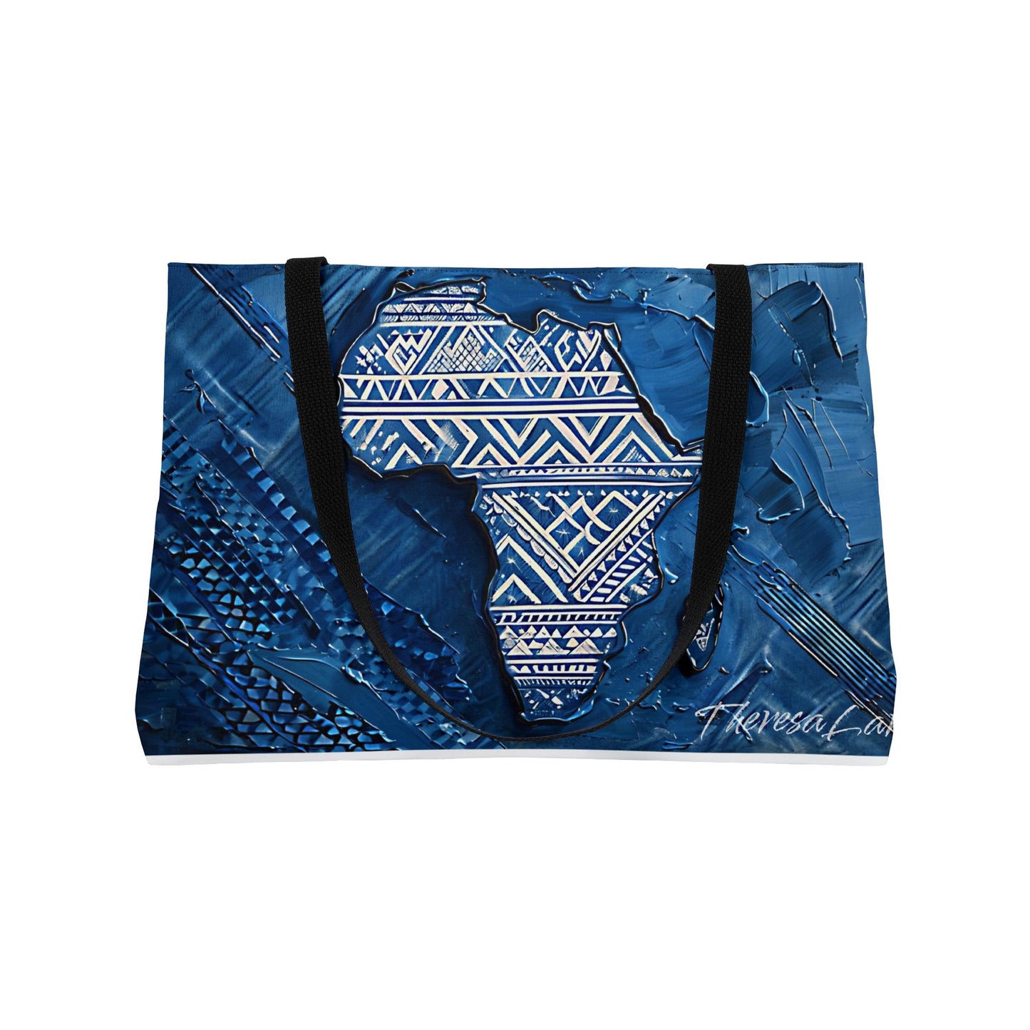 African-Inspired Weekender Tote Bag | Stylish Travel Bag, Vacation Tote, Beach Carryall, Fitness Organizer, Gift for Travelers