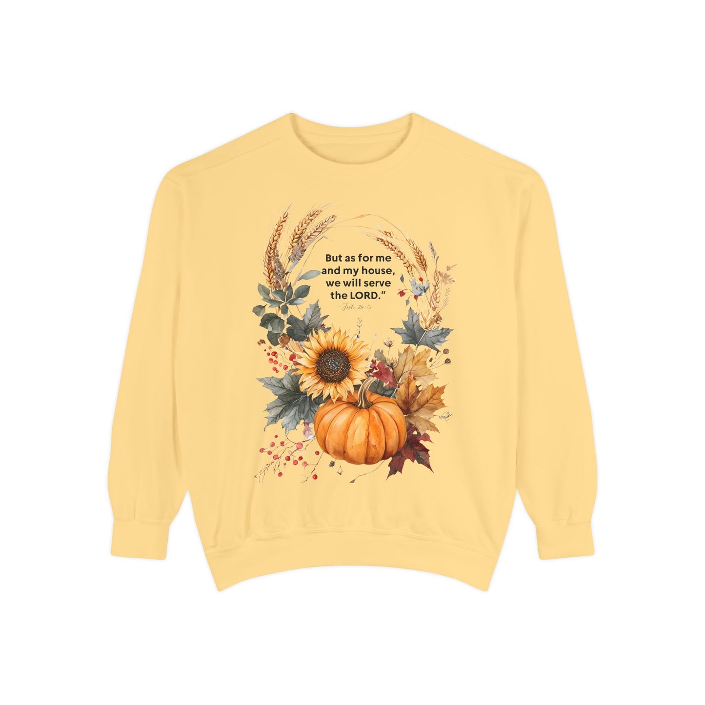 Cozy Fall Sweatshirt with Inspirational Quote, Perfect for Thanksgiving, Autumn Wardrobe, Gift for Her, Layering Piece, Unisex Apparel