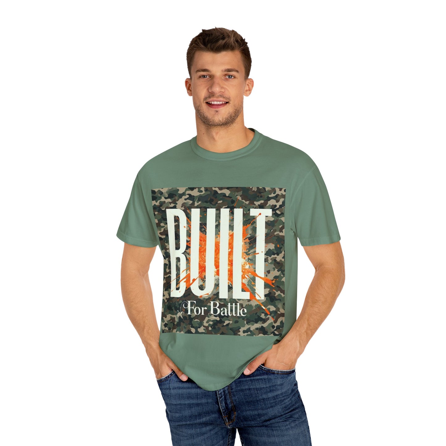 Built for Battle Unisex T-Shirt, Casual Wear, Fitness Apparel, Everyday Style, Gift for Him/Her, Streetwear