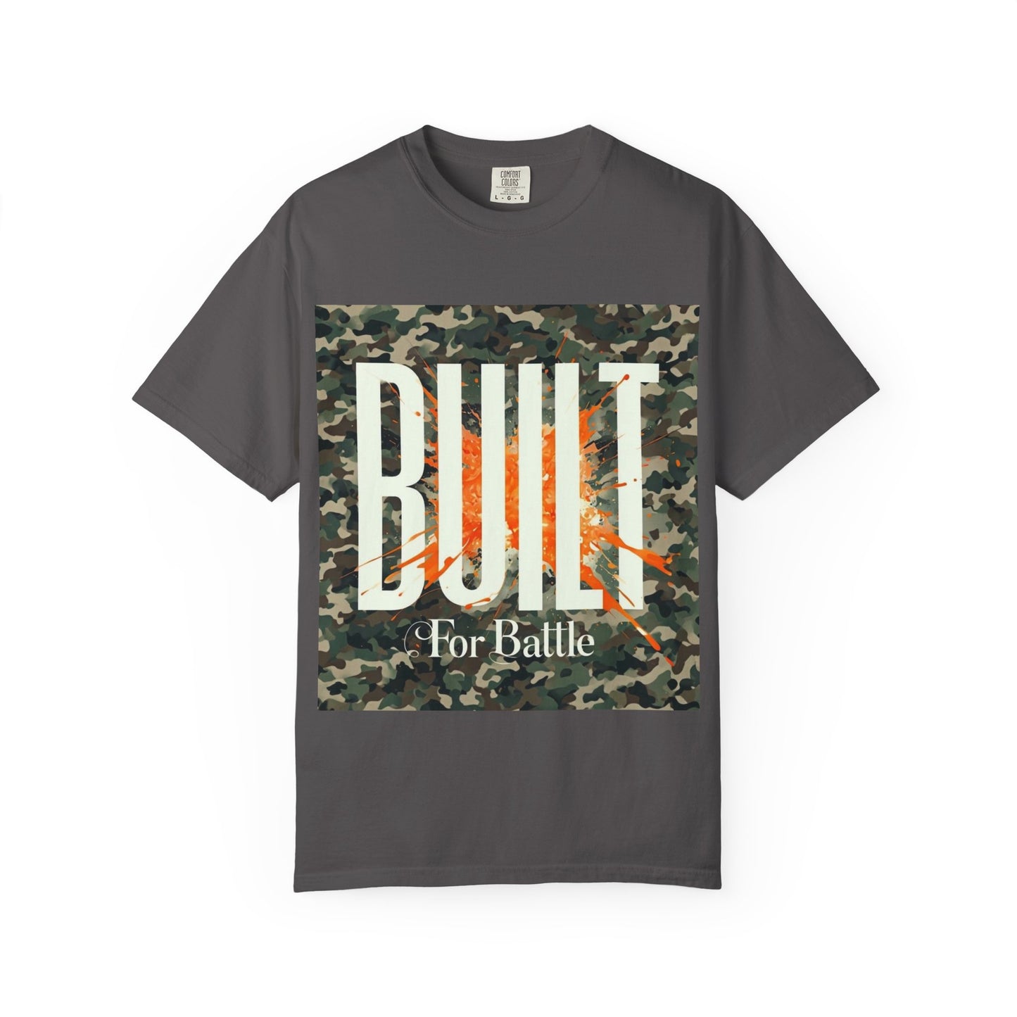 Built for Battle Unisex T-Shirt, Casual Wear, Fitness Apparel, Everyday Style, Gift for Him/Her, Streetwear