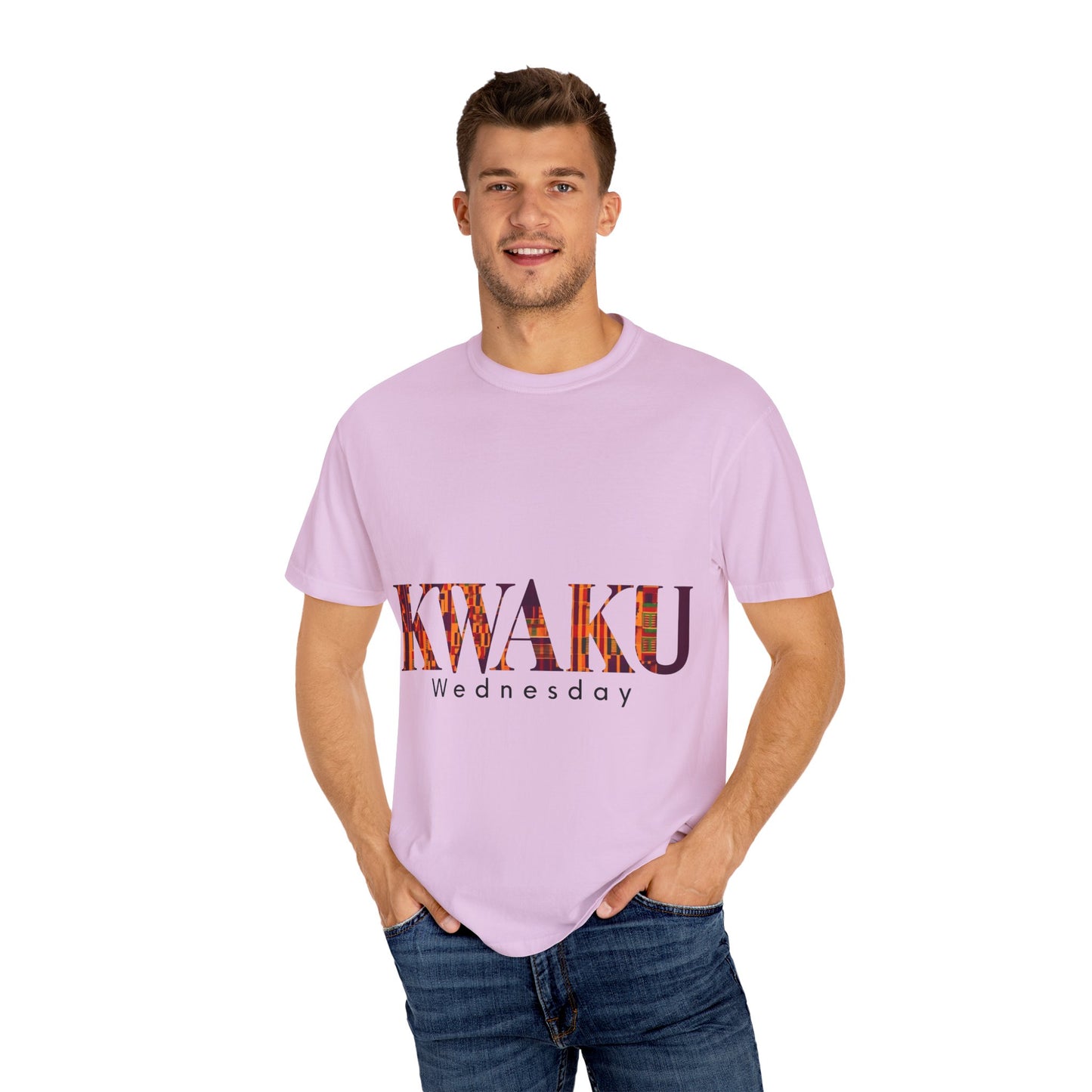 Garment-Dyed Unisex T-Shirt - Kwaku Wednesday Inspired Tee, Casual Fashion, Everyday Wear, Unique Gift, Cultural Celebration