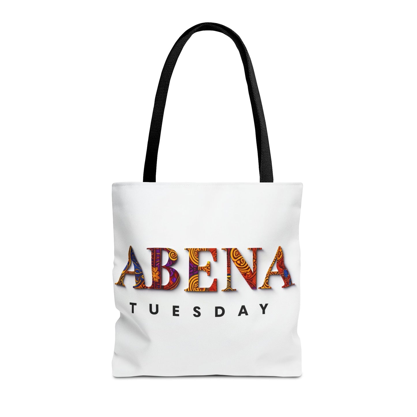 Abena Tuesday Tote Bag, Stylish Carryall, Gift for Her, Daily Use, Eco-Friendly, Fashionable Shopper's Bag, Personalized Tote