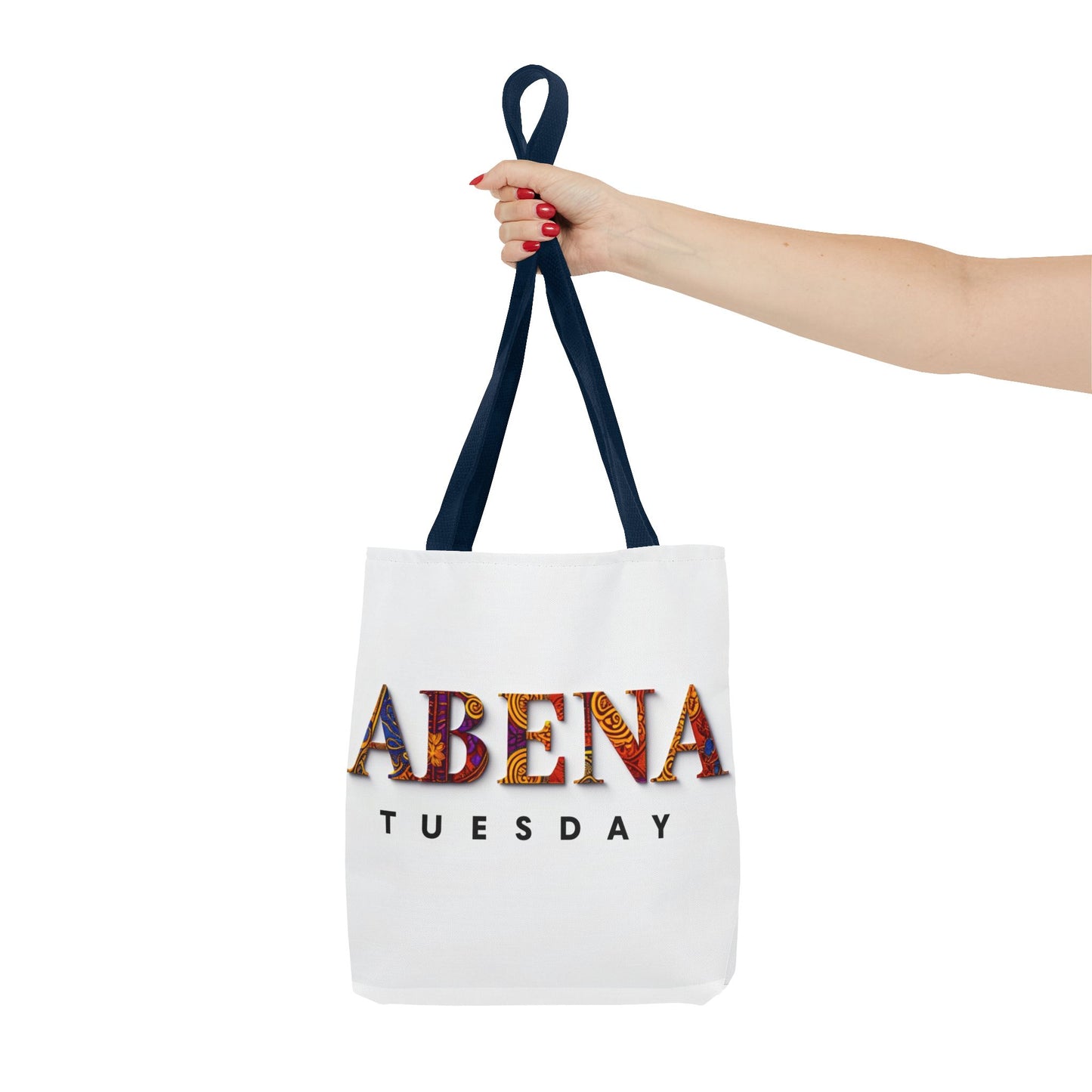 Abena Tuesday Tote Bag, Stylish Carryall, Gift for Her, Daily Use, Eco-Friendly, Fashionable Shopper's Bag, Personalized Tote