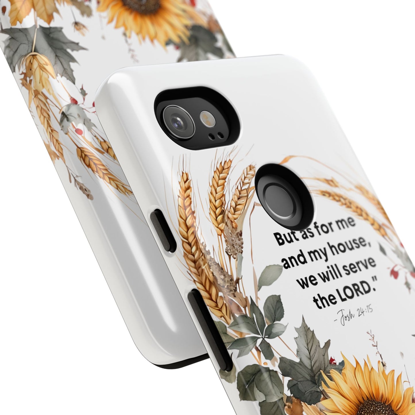 Fall-Themed Phone Case, Cozy Autumn Decor, Inspirational Quote, Pumpkin Design, Gift for Him or Her