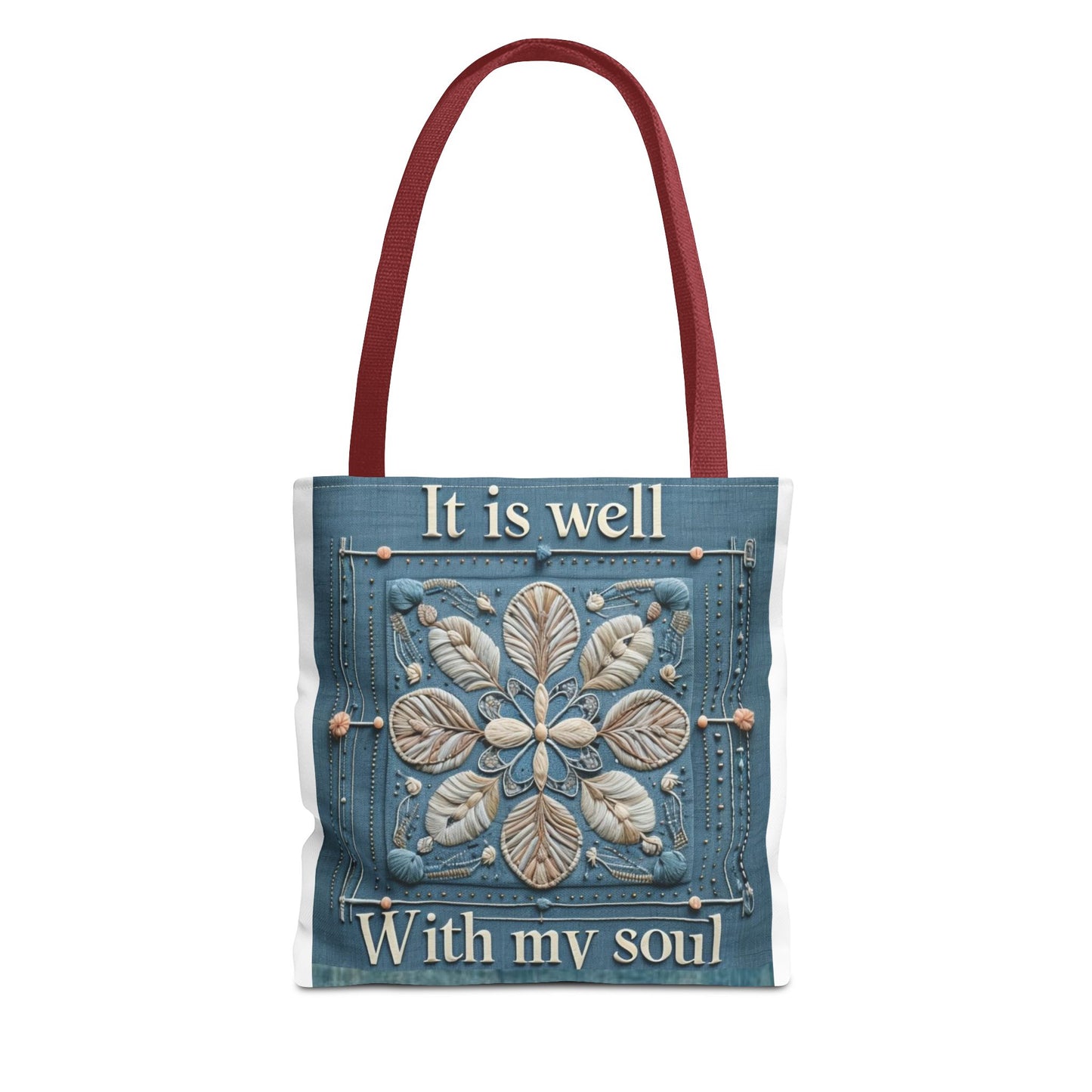 Inspirational Tote Bag, Faith-Based Bag, Motivational Shopping Bag, Personalized Gift, Spiritual Accessory