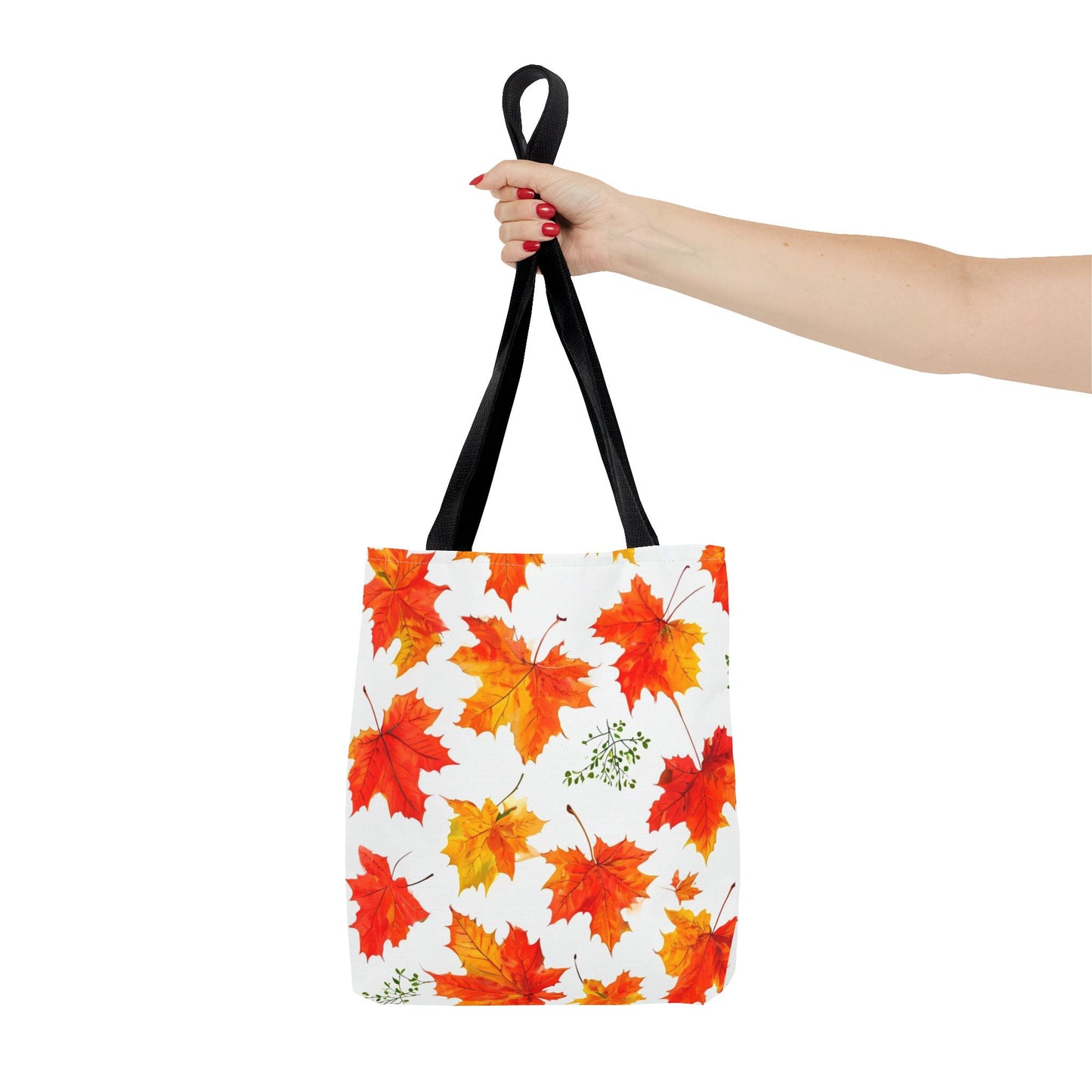 Autumn Leaves Tote Bag, Fall Shopping Tote, Seasonal Gift for Her, Eco-Friendly Bag, Thanksgiving Party Favor