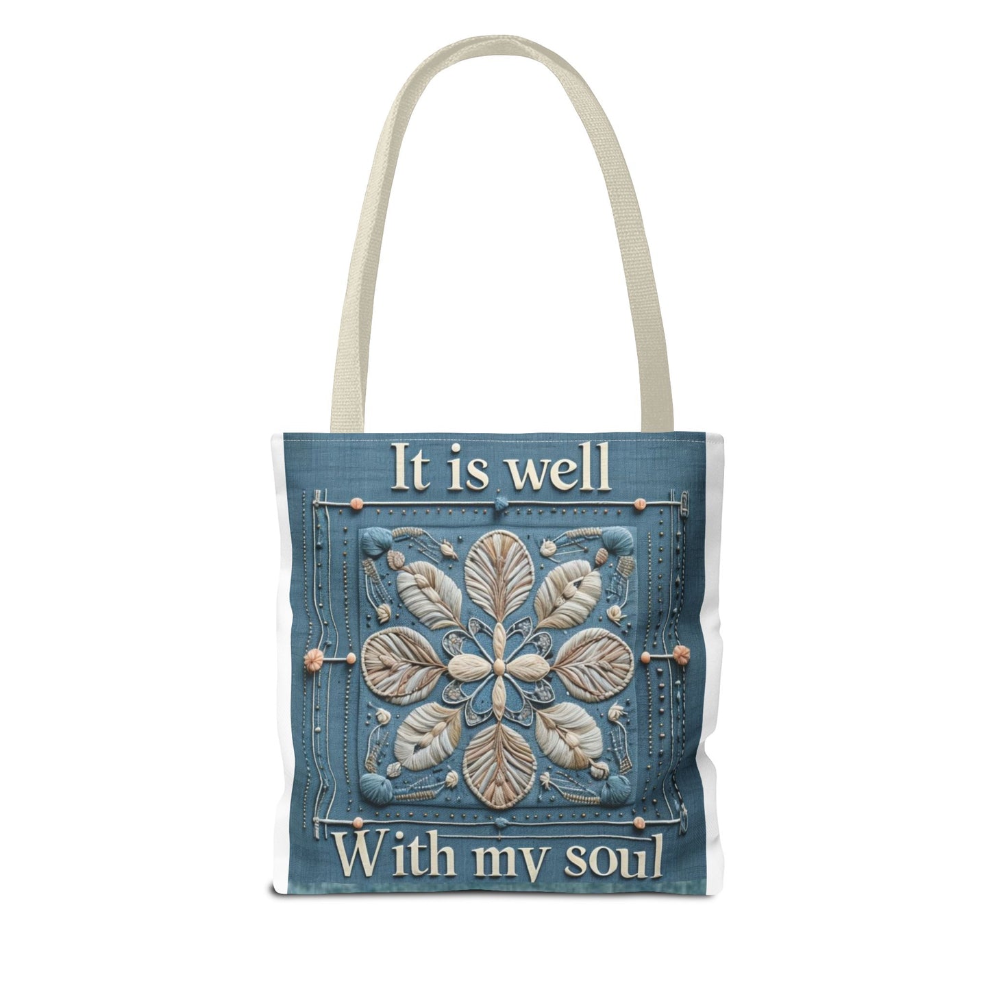 Inspirational Tote Bag, Faith-Based Bag, Motivational Shopping Bag, Personalized Gift, Spiritual Accessory