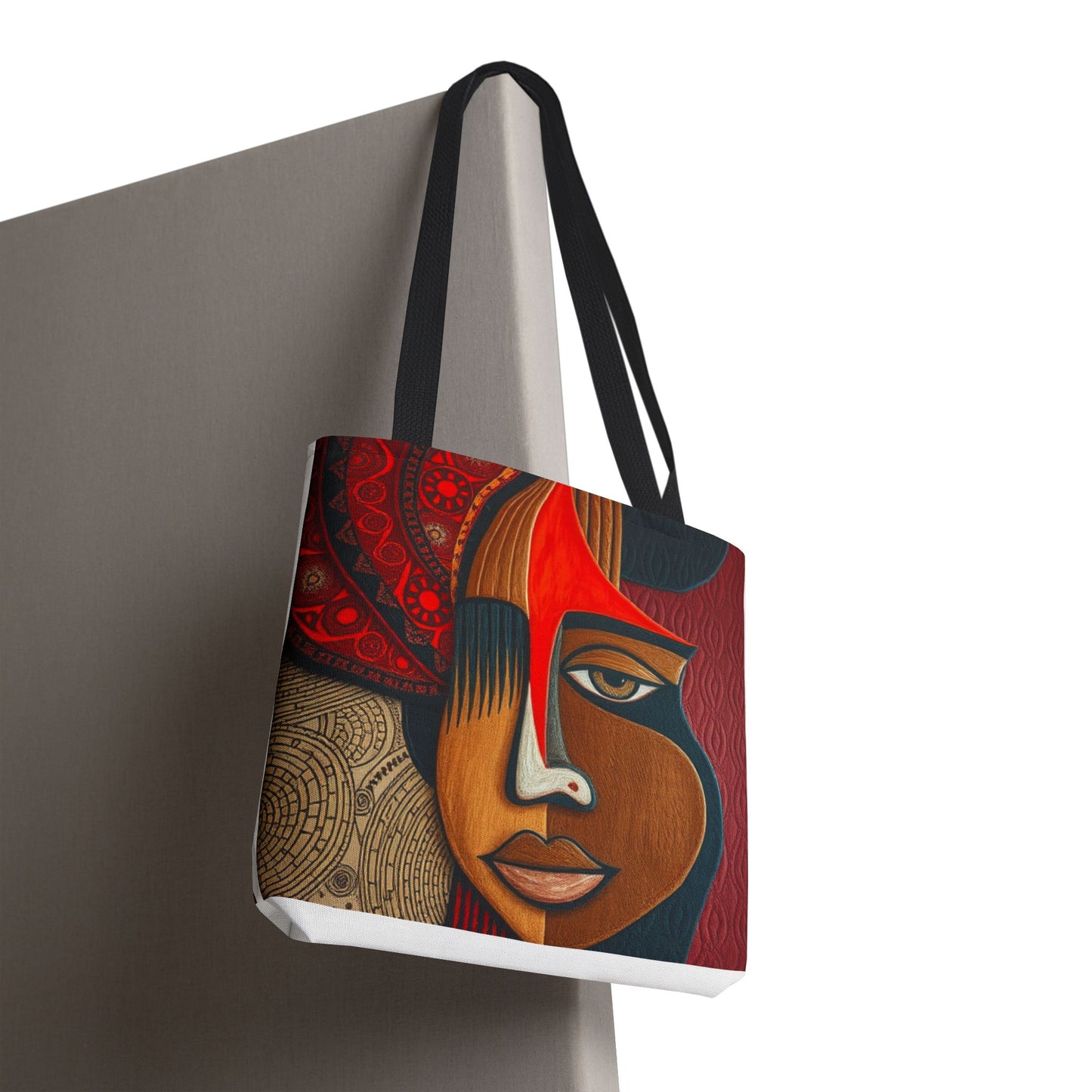 Bohemian Art Tote Bag, Stylish Reusable Bag, Handmade Gift, Ethnic Pattern Shopper, Eco-Friendly Beach Bag, Unique Canvas Purse