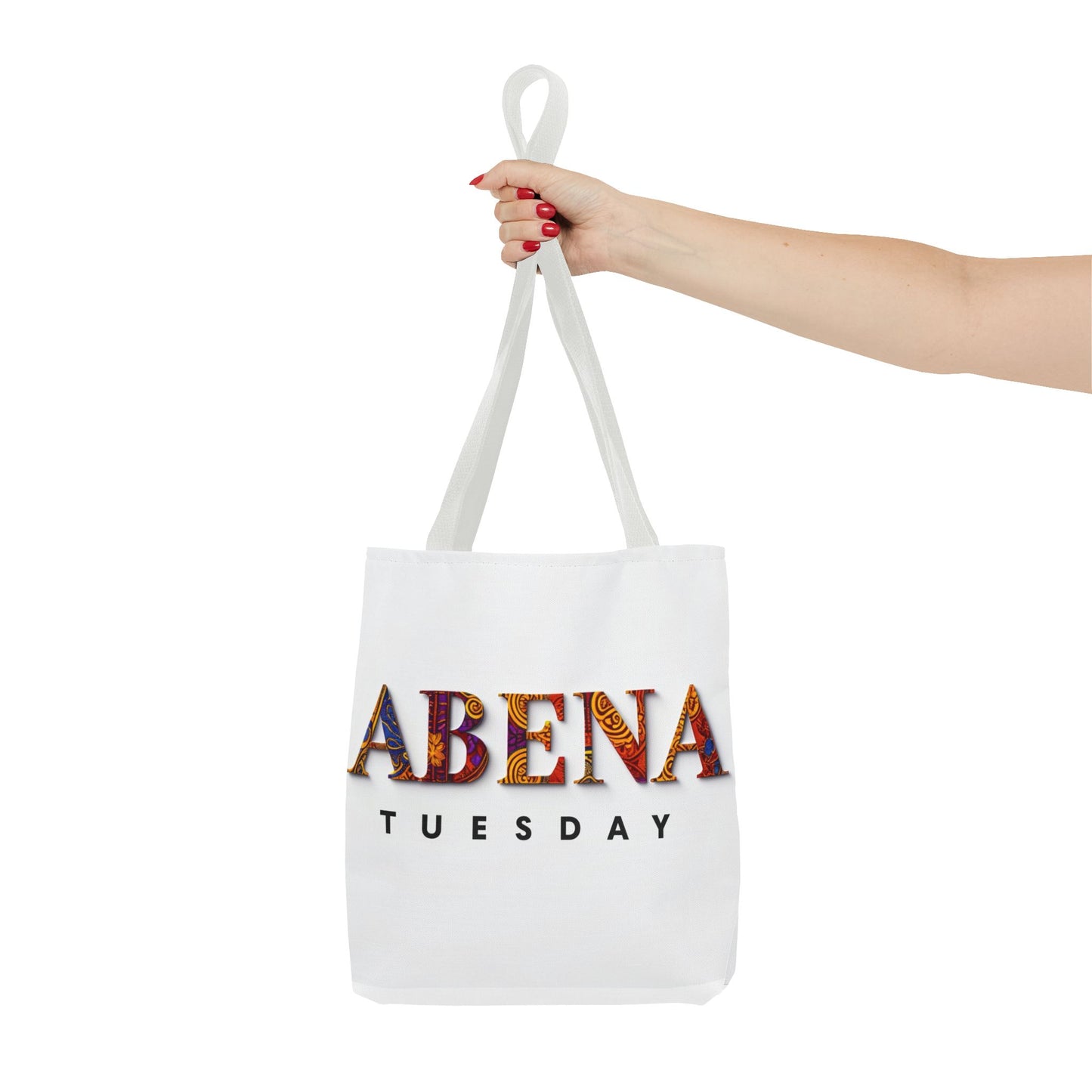 Abena Tuesday Tote Bag, Stylish Carryall, Gift for Her, Daily Use, Eco-Friendly, Fashionable Shopper's Bag, Personalized Tote