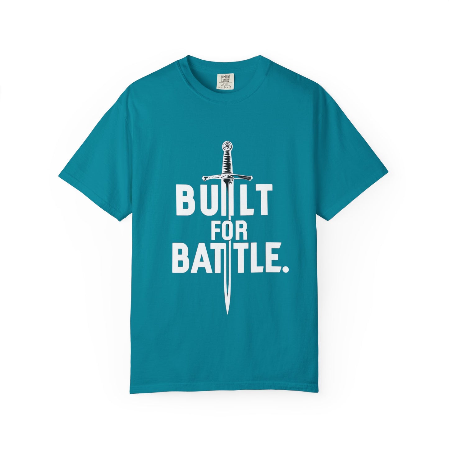 Battle-Ready Unisex T-shirt - Built for Battle - Casual Wear, Fitness, Gift for Warriors, Encouragement, Everyday Comfort