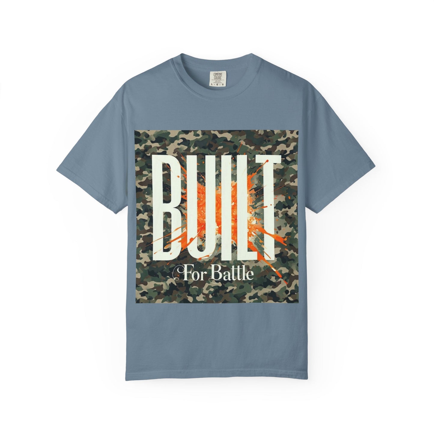 Built for Battle Unisex T-Shirt, Casual Wear, Fitness Apparel, Everyday Style, Gift for Him/Her, Streetwear