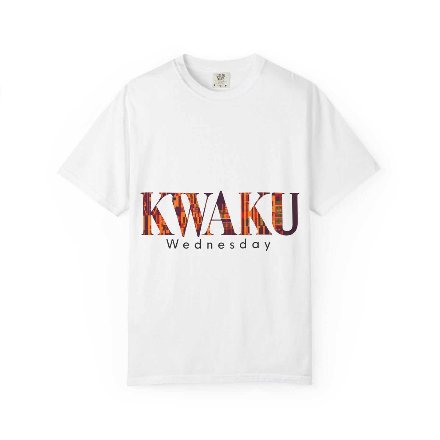 Garment-Dyed Unisex T-Shirt - Kwaku Wednesday Inspired Tee, Casual Fashion, Everyday Wear, Unique Gift, Cultural Celebration