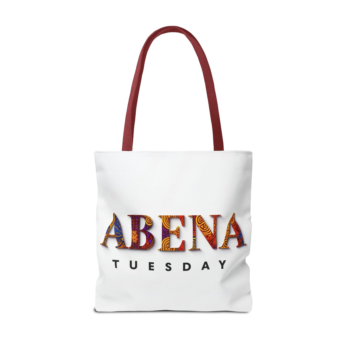 Abena Tuesday Tote Bag, Stylish Carryall, Gift for Her, Daily Use, Eco-Friendly, Fashionable Shopper's Bag, Personalized Tote