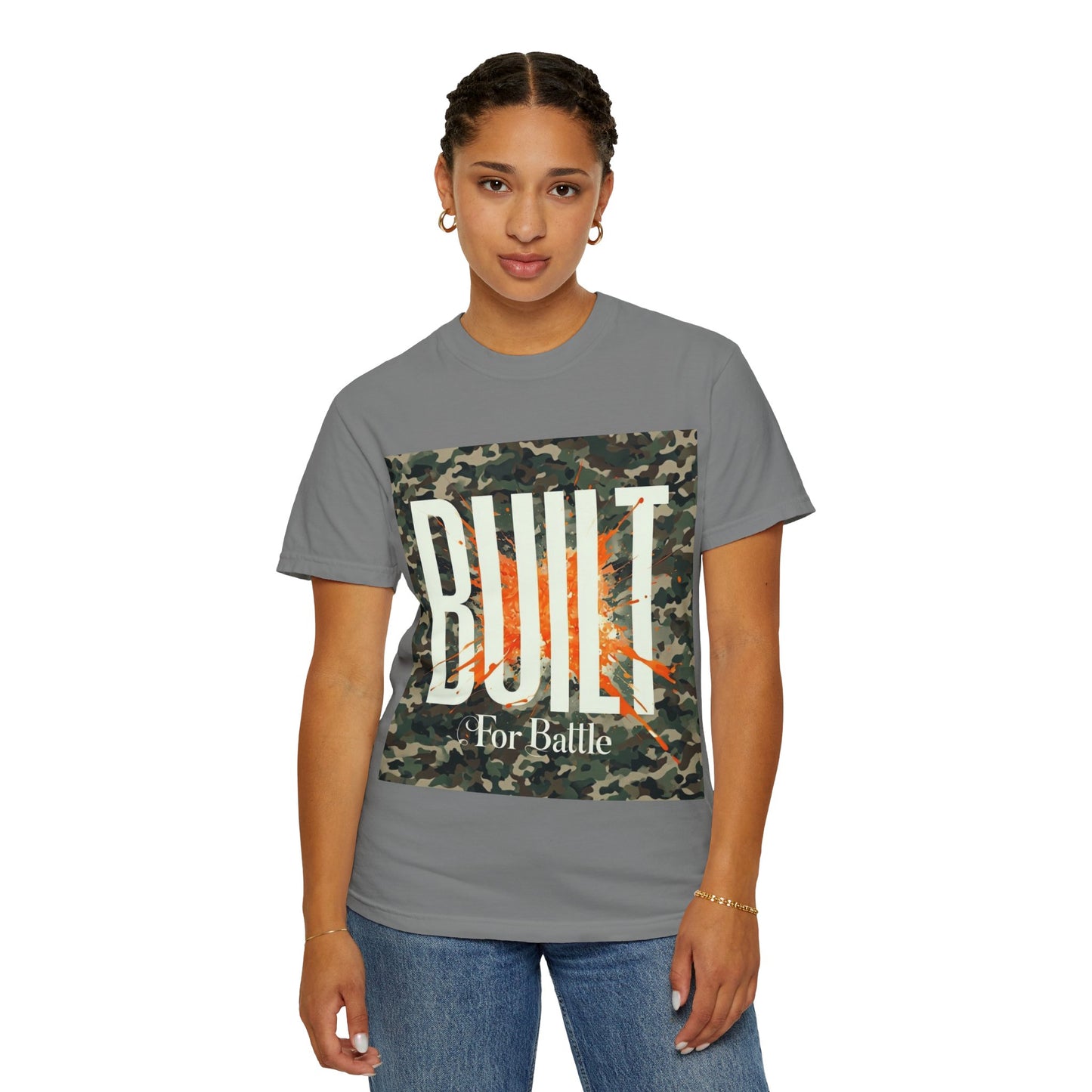 Built for Battle Unisex T-Shirt, Casual Wear, Fitness Apparel, Everyday Style, Gift for Him/Her, Streetwear