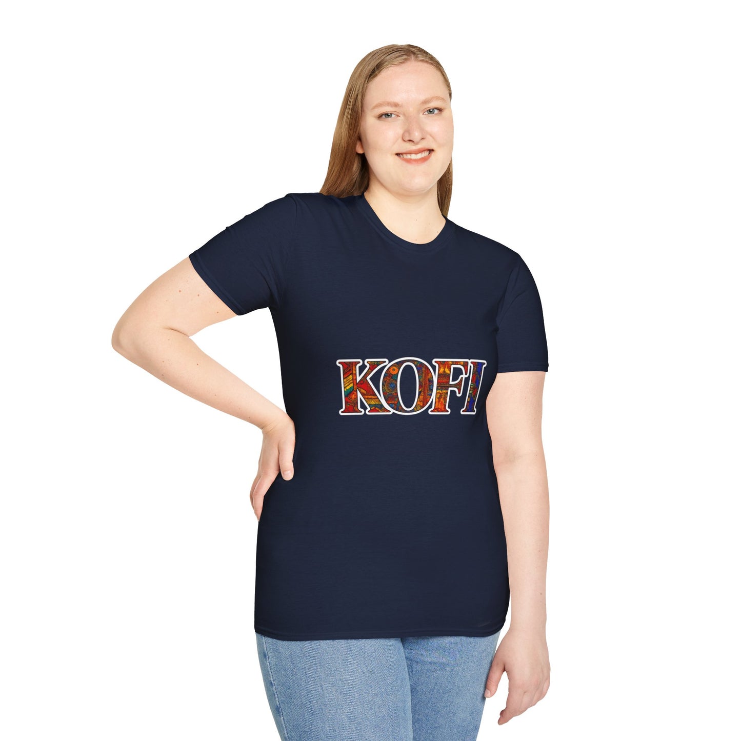 GhanaIan name KOFI Unisex Softstyle T-Shirt | Funny Foodie Tee, Chef Gift, Cooking Humor, Kitchen Lover Apparel, Culinary T-Shirt