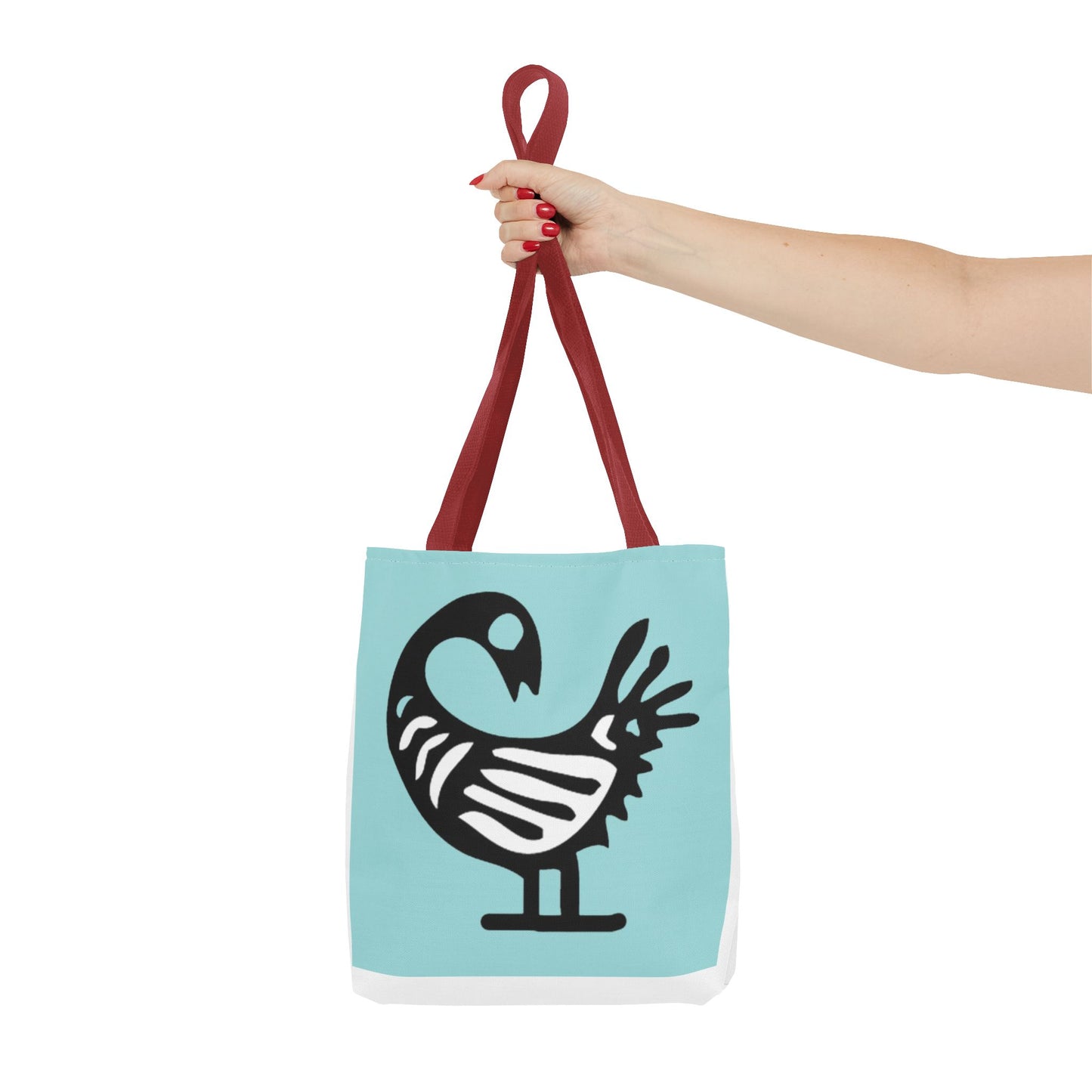 Artistic Tote Bag with Unique Swan Design, Eco-Friendly Grocery Bag, Stylish Beach Bag, Gift for Bird Lovers, Travel Tote