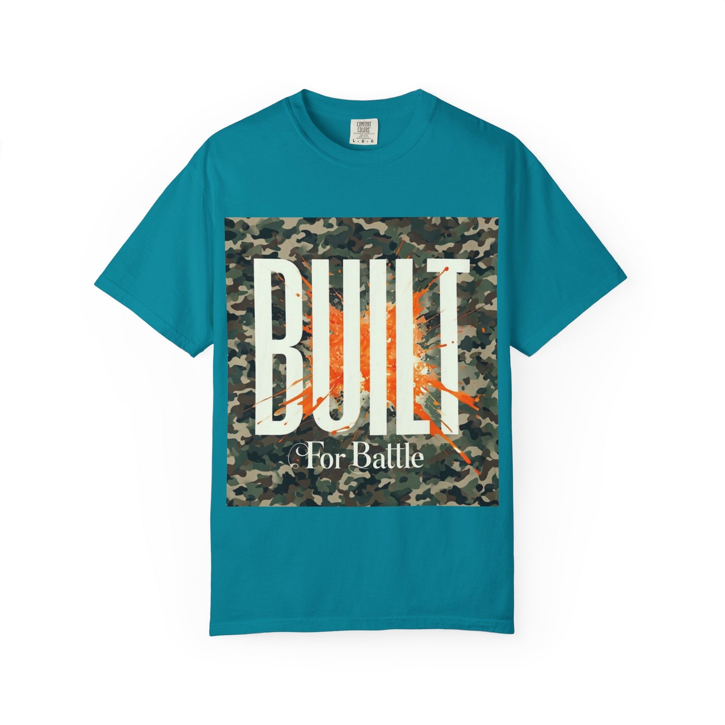 Built for Battle Unisex T-Shirt, Casual Wear, Fitness Apparel, Everyday Style, Gift for Him/Her, Streetwear