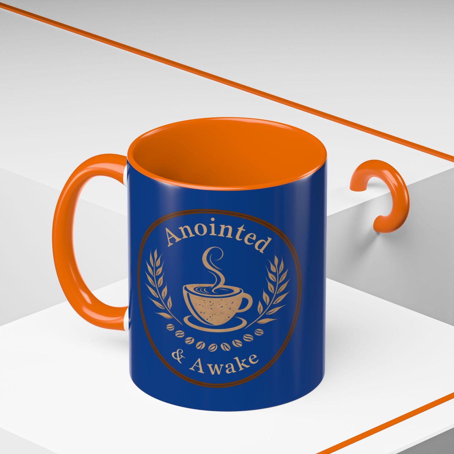 Anointed & Awake Coffee Mug - Perfect for Morning Rituals, Unique Gift, Coffee Lover's Delight, Personalized Drinkware, Spiritual Mug