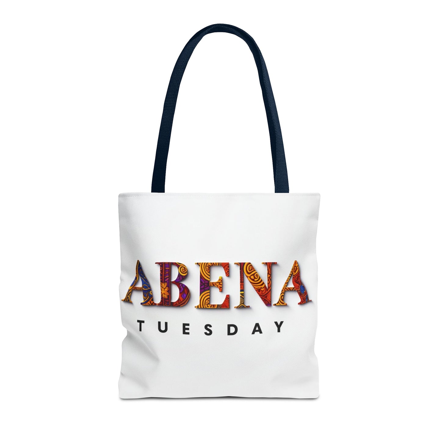 Abena Tuesday Tote Bag, Stylish Carryall, Gift for Her, Daily Use, Eco-Friendly, Fashionable Shopper's Bag, Personalized Tote