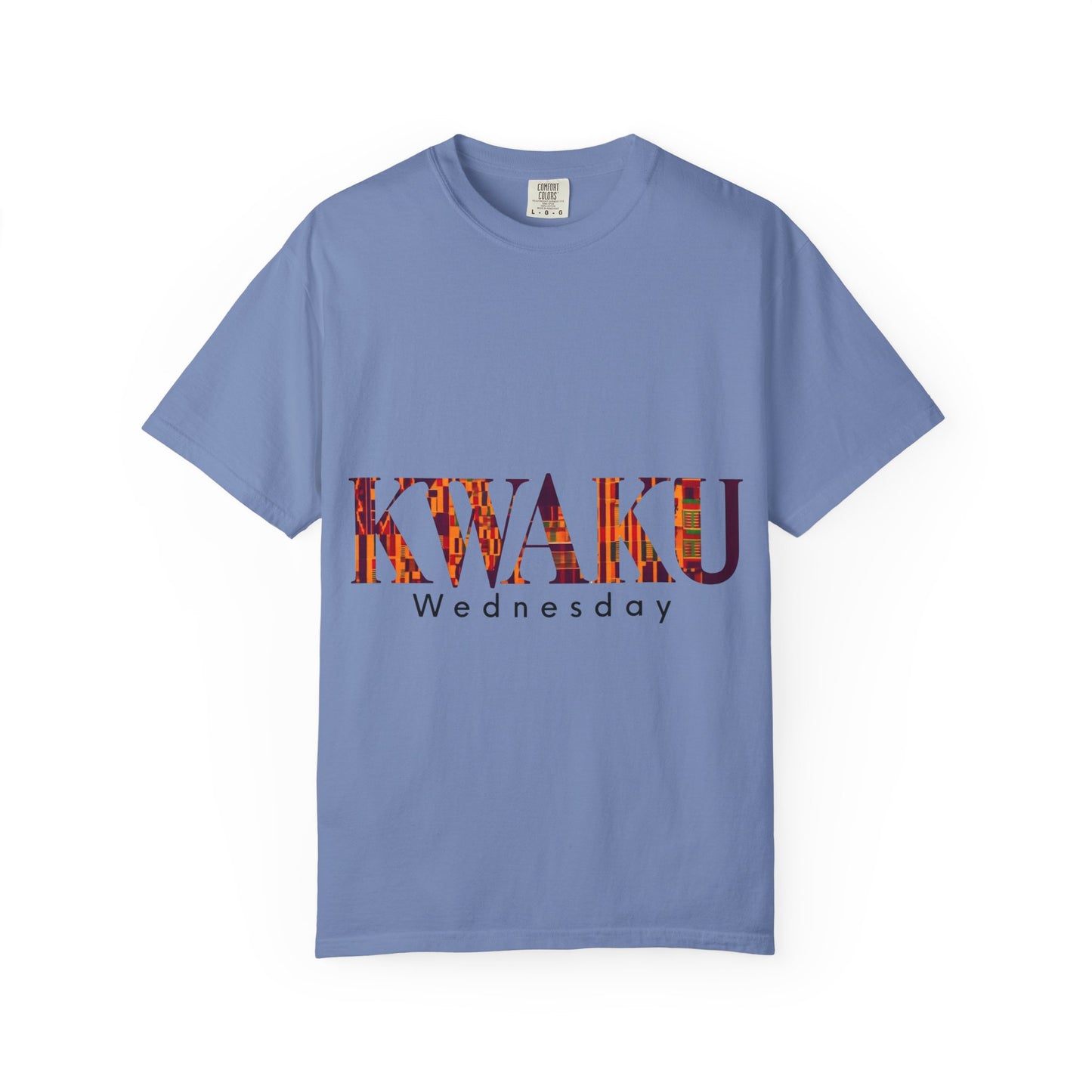Garment-Dyed Unisex T-Shirt - Kwaku Wednesday Inspired Tee, Casual Fashion, Everyday Wear, Unique Gift, Cultural Celebration