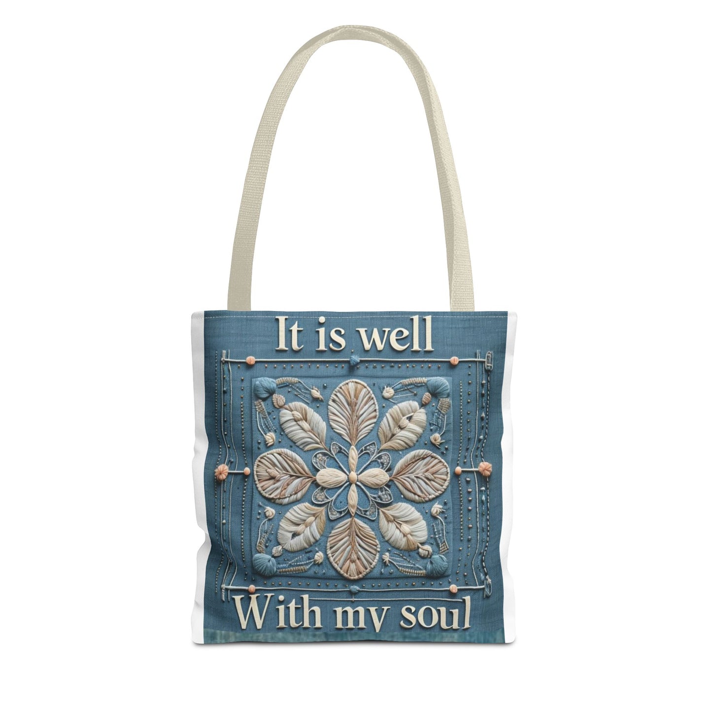 Inspirational Tote Bag, Faith-Based Bag, Motivational Shopping Bag, Personalized Gift, Spiritual Accessory