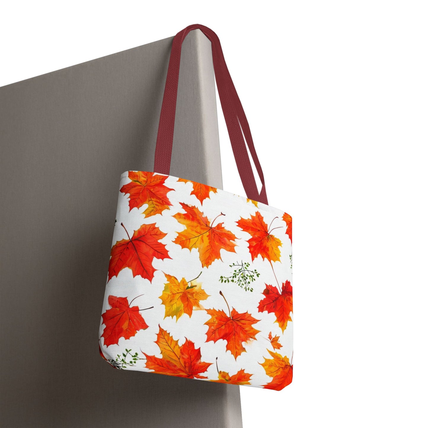 Autumn Leaves Tote Bag, Fall Shopping Tote, Seasonal Gift for Her, Eco-Friendly Bag, Thanksgiving Party Favor