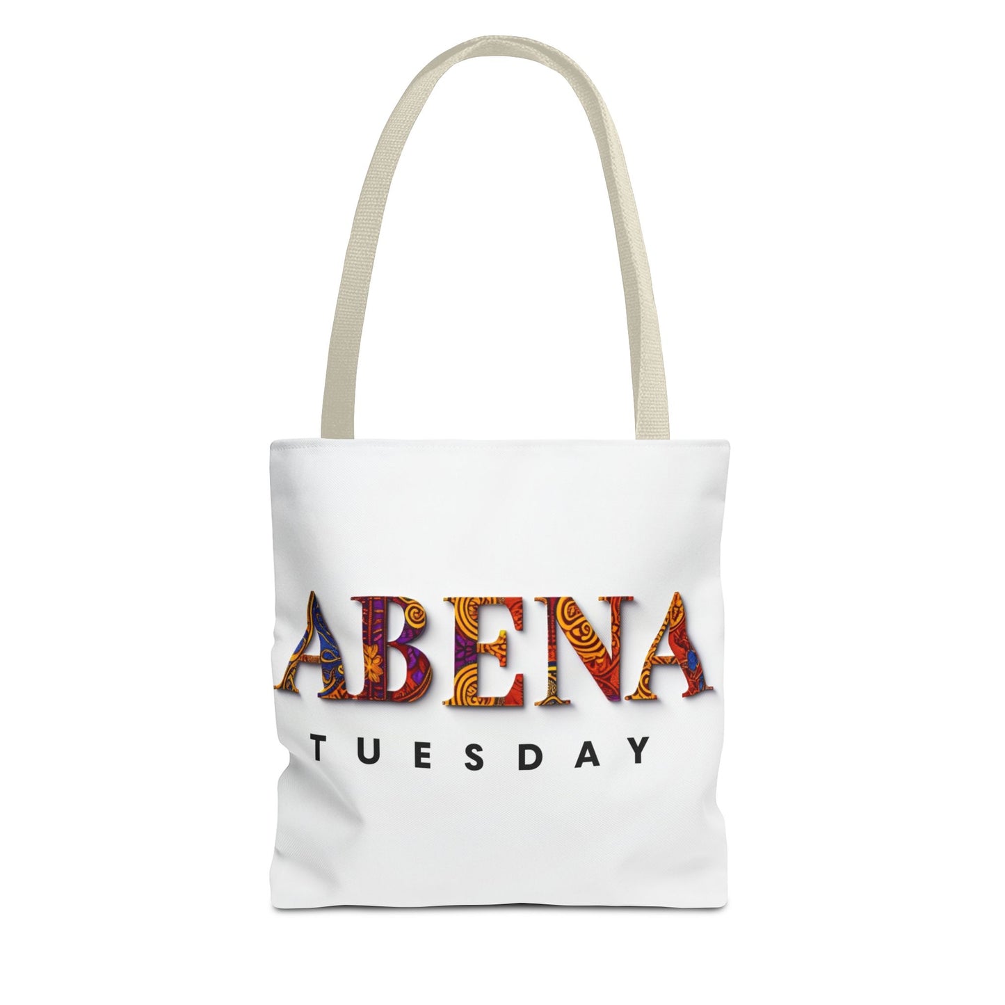 Abena Tuesday Tote Bag, Stylish Carryall, Gift for Her, Daily Use, Eco-Friendly, Fashionable Shopper's Bag, Personalized Tote