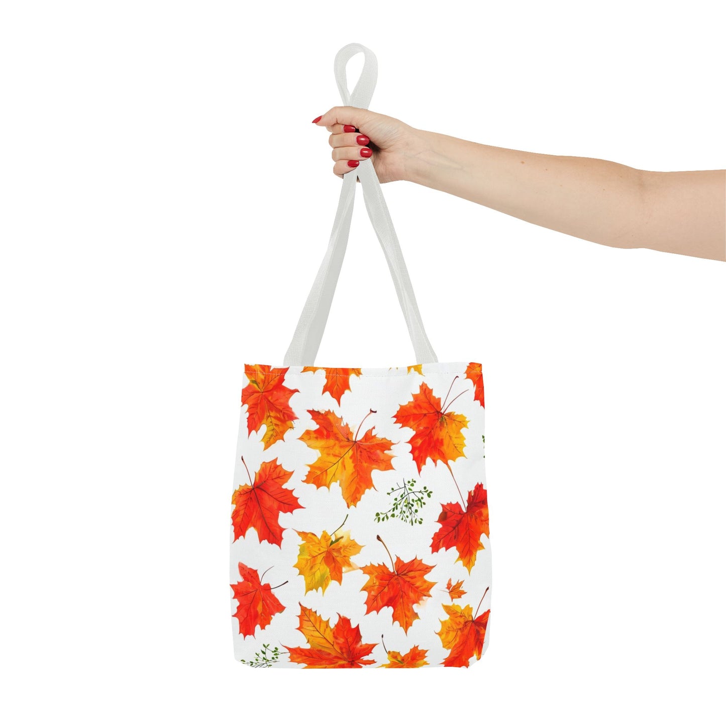 Autumn Leaves Tote Bag, Fall Shopping Tote, Seasonal Gift for Her, Eco-Friendly Bag, Thanksgiving Party Favor