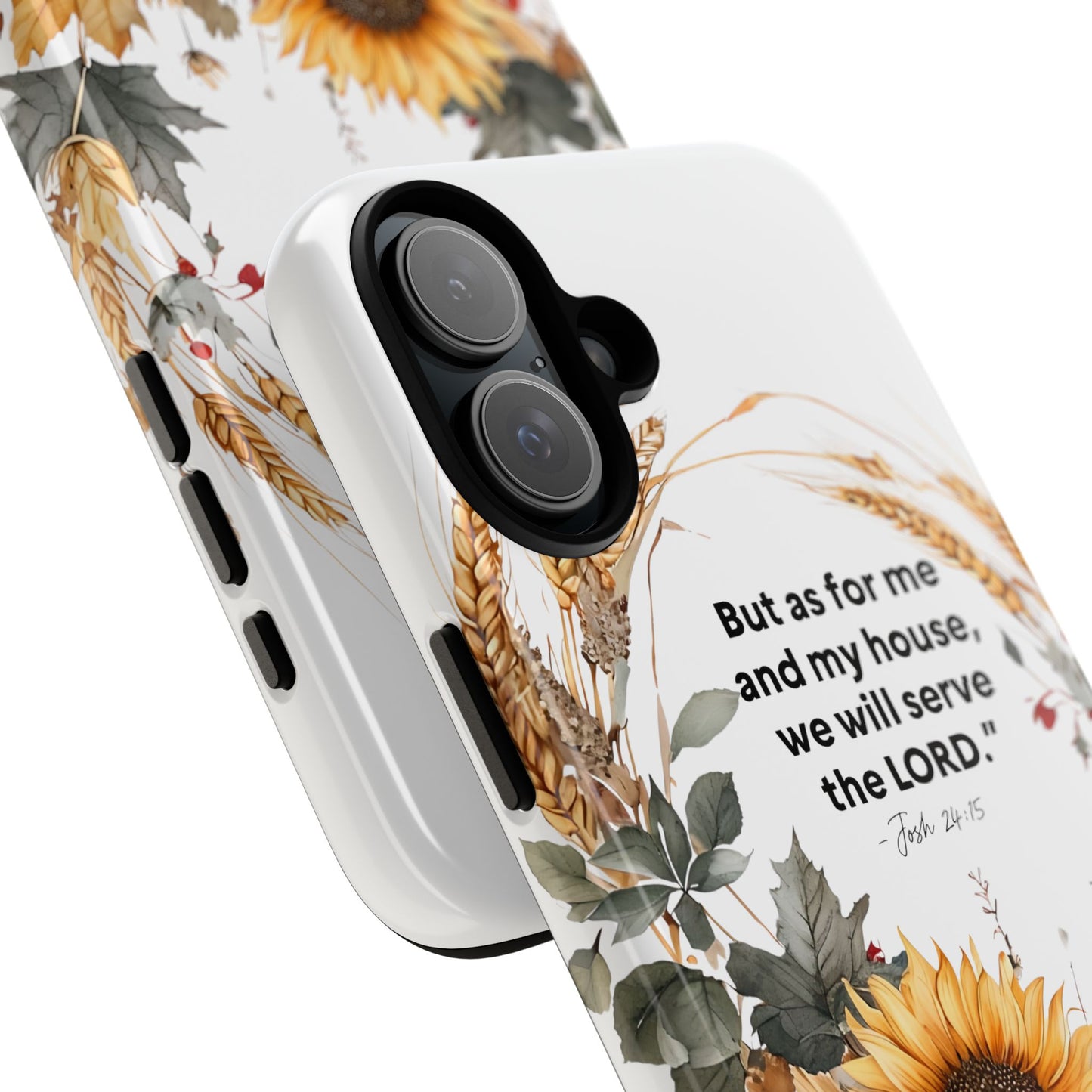 Fall-Themed Phone Case, Cozy Autumn Decor, Inspirational Quote, Pumpkin Design, Gift for Him or Her