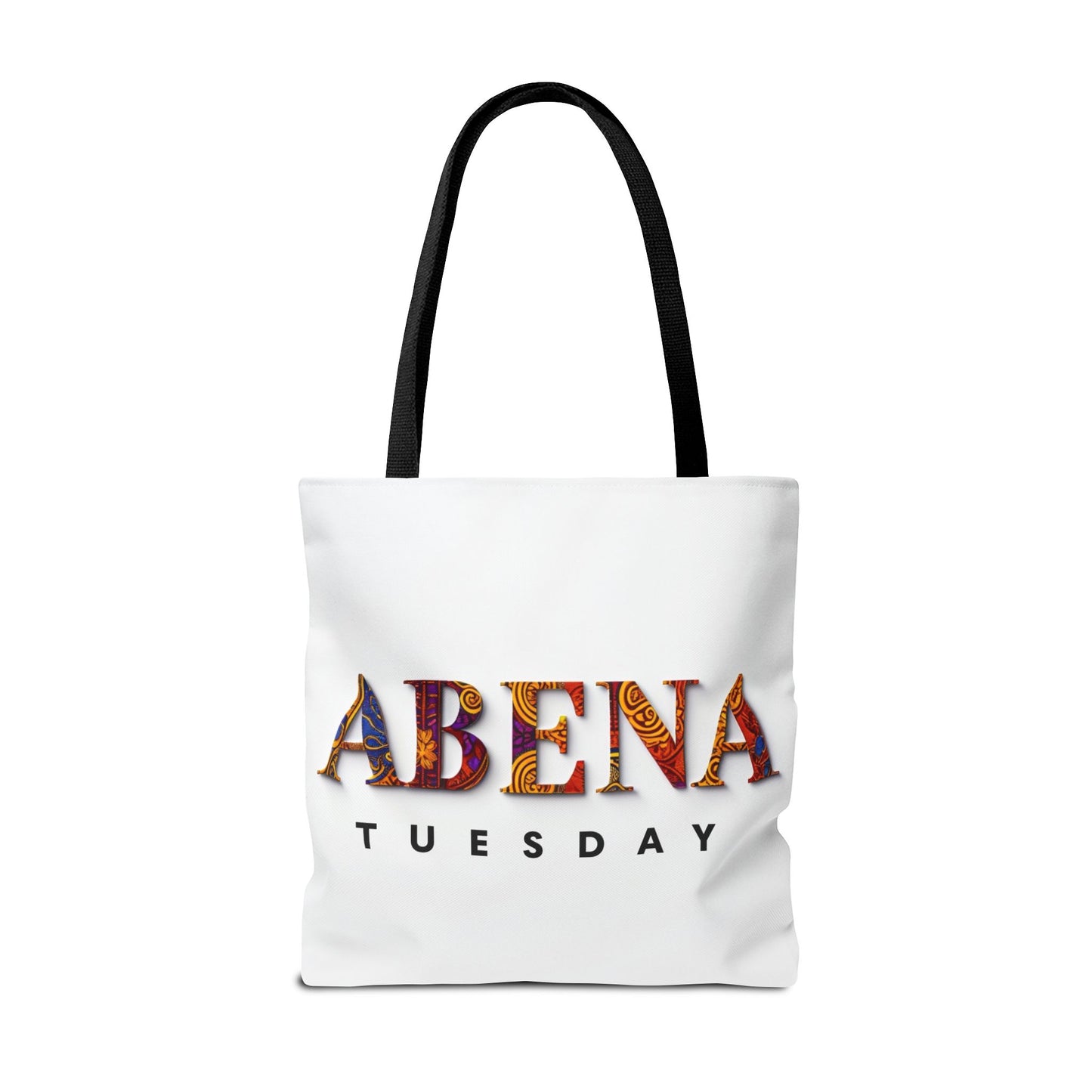 Abena Tuesday Tote Bag, Stylish Carryall, Gift for Her, Daily Use, Eco-Friendly, Fashionable Shopper's Bag, Personalized Tote