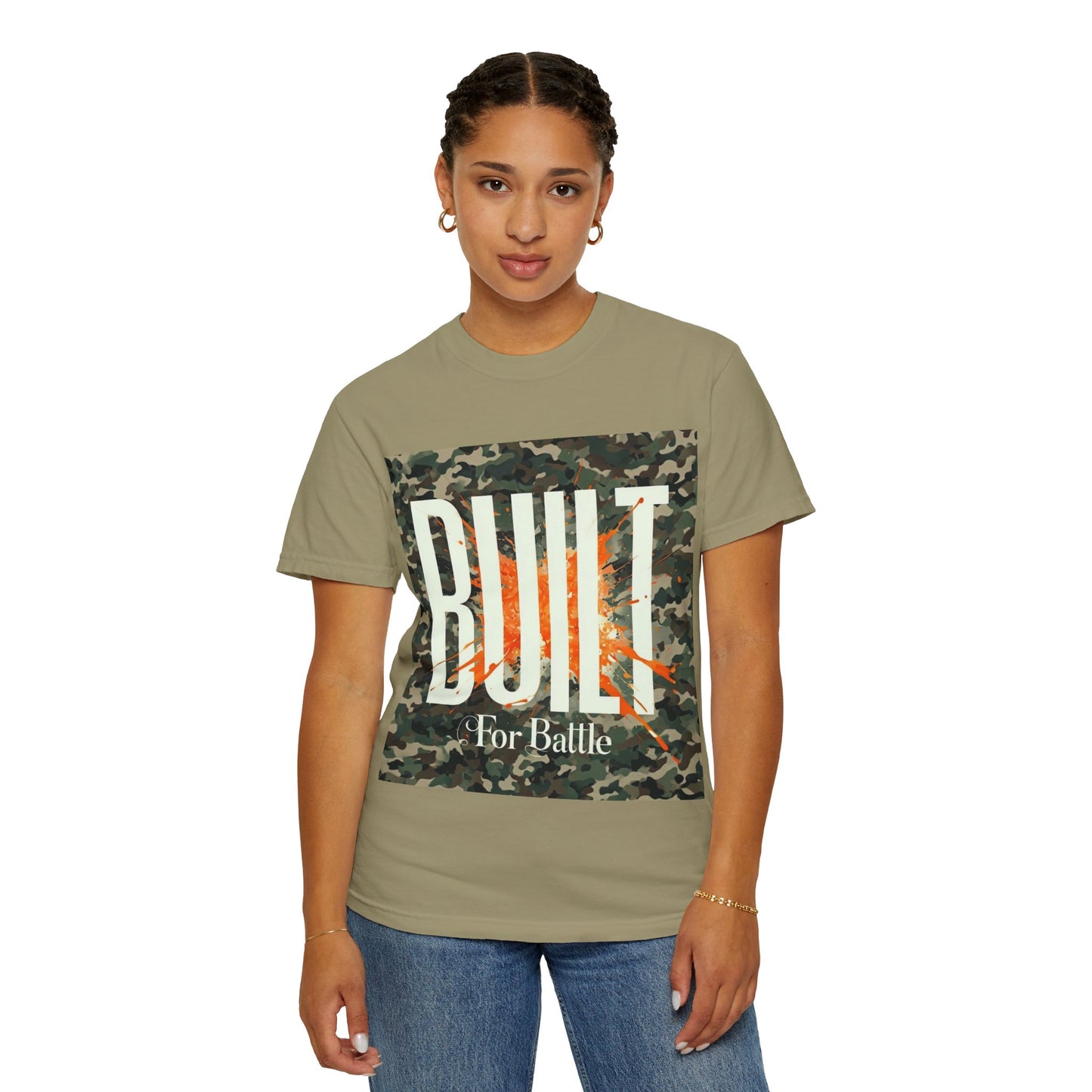 Built for Battle Unisex T-Shirt, Casual Wear, Fitness Apparel, Everyday Style, Gift for Him/Her, Streetwear
