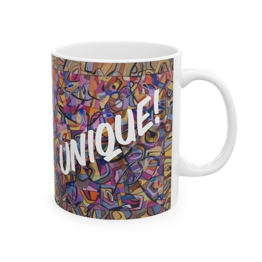 Copy of Floral Comfort Ceramic Mug, Coffee Cup Gift for Dog Lovers, Inspirational Mug for Birthdays, Housewarming, Pet Memorial