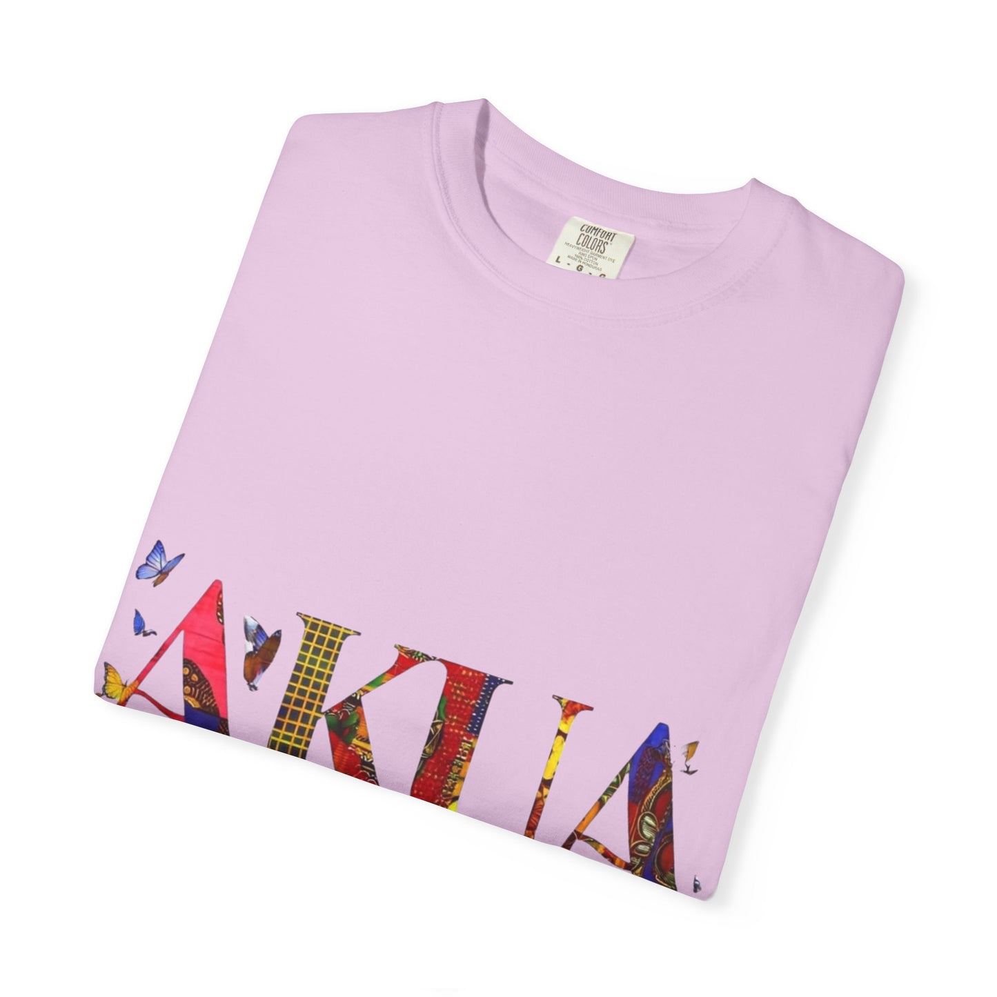 Colorful 'AKUA Wednesday' Unisex Garment-Dyed T-Shirt | Casual Wear, Graphic Tee, Street Style, Unique Gift, Daily Wear