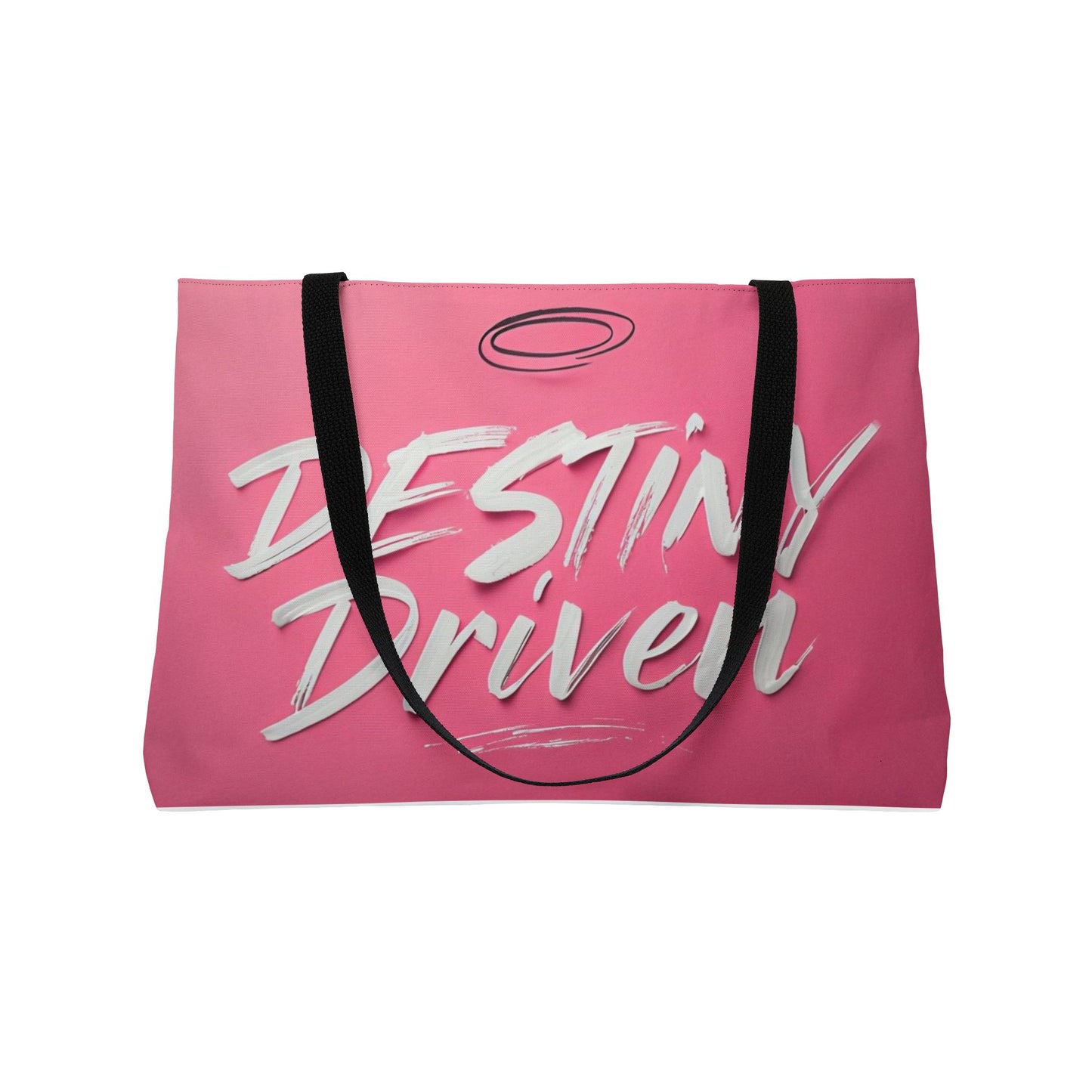 Chic Weekender Tote Bag - Destiny Driven, Perfect for Travel, Beach, Gym, Shopping, Gifts