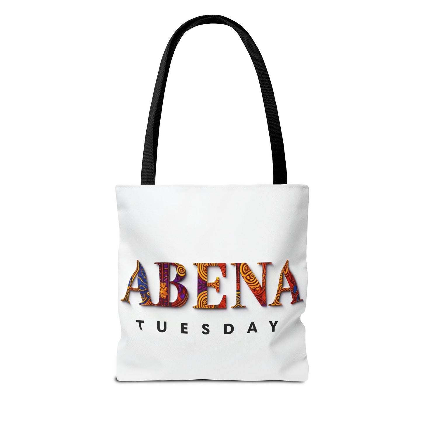 Abena Tuesday Tote Bag, Stylish Carryall, Gift for Her, Daily Use, Eco-Friendly, Fashionable Shopper's Bag, Personalized Tote