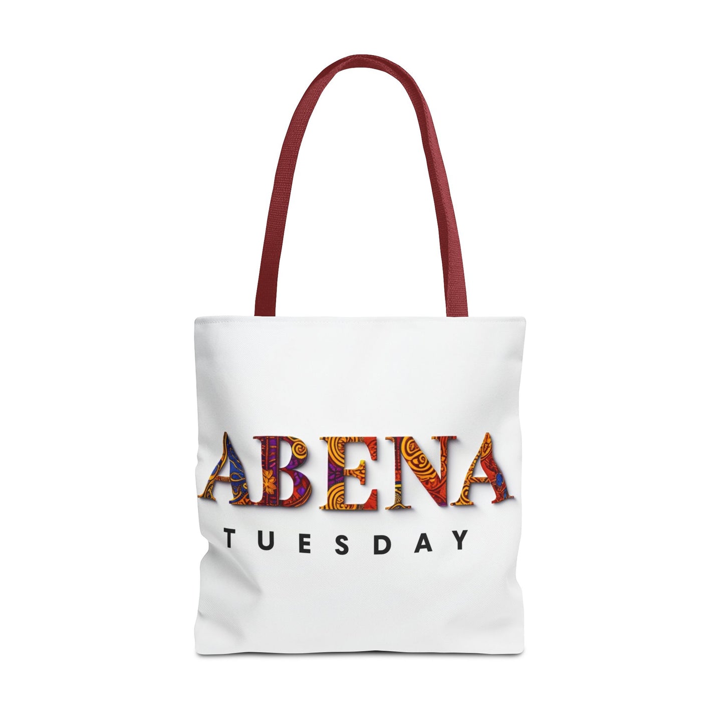 Abena Tuesday Tote Bag, Stylish Carryall, Gift for Her, Daily Use, Eco-Friendly, Fashionable Shopper's Bag, Personalized Tote