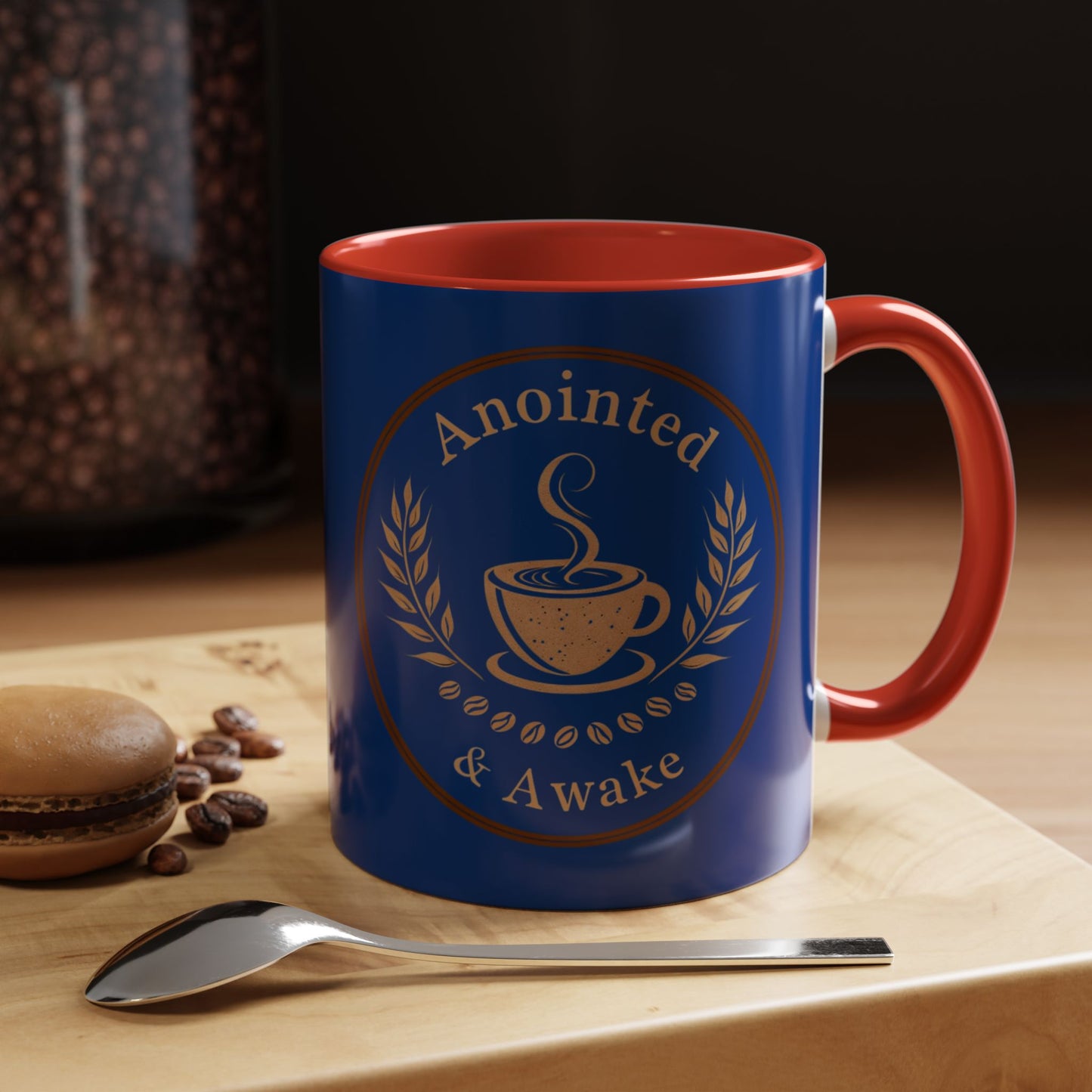 Anointed & Awake Coffee Mug - Perfect for Morning Rituals, Unique Gift, Coffee Lover's Delight, Personalized Drinkware, Spiritual Mug