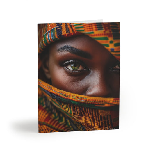 Ethnic Greeting Cards - Set of 8/16/24, Cultural Art Cards, Unique Stationery for Special Occasions, Inspired by Heritage