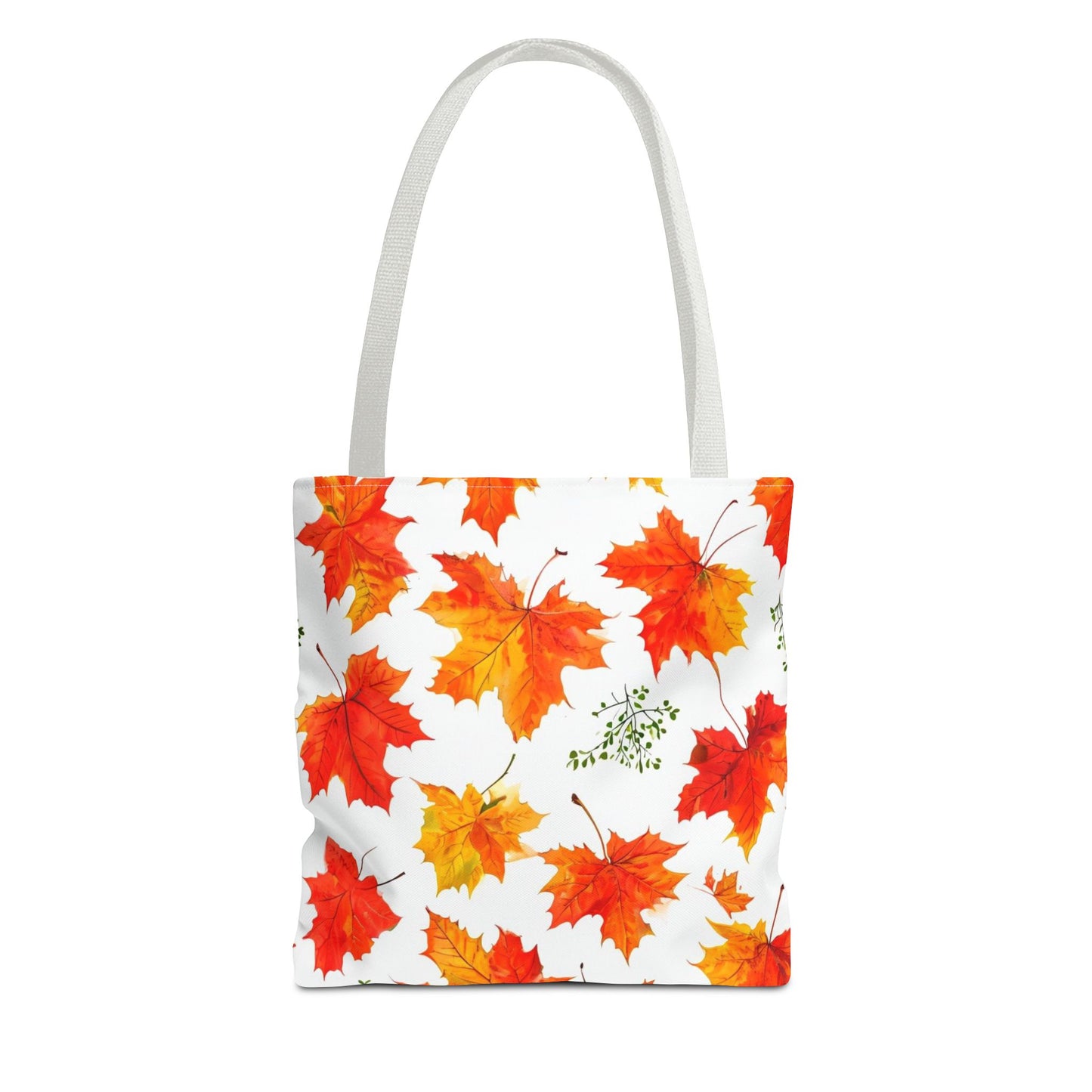 Autumn Leaves Tote Bag, Fall Shopping Tote, Seasonal Gift for Her, Eco-Friendly Bag, Thanksgiving Party Favor