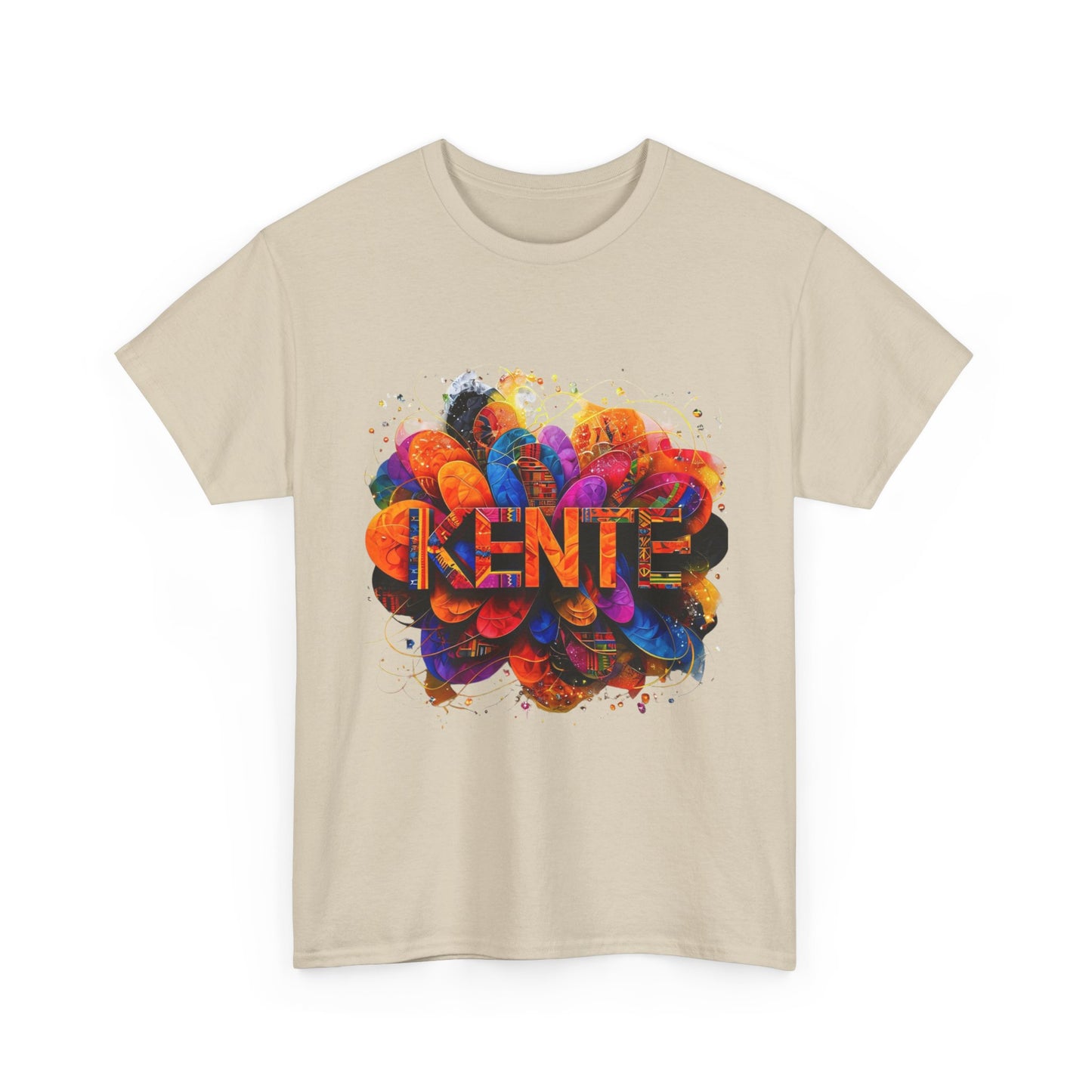 Vibrant Artistic Expression Tee - Unisex Cotton T-Shirt, Casual Wear, Gift for Art Lovers, Bright Design, Everyday Style