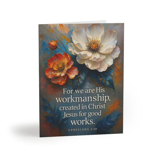 Inspirational Greeting Cards Set - For Every Occasion, Faith-Based, Floral Design, Gift Cards, Encouragement Cards