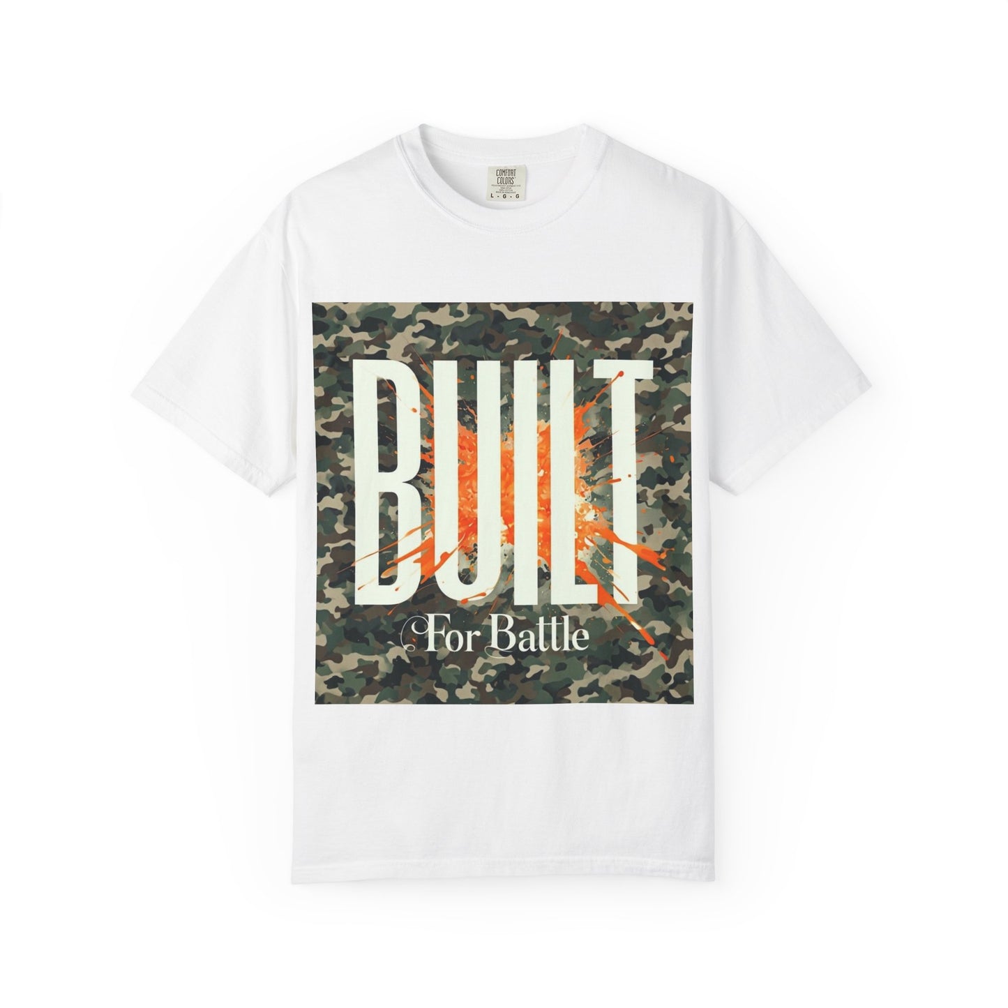 Built for Battle Unisex T-Shirt, Casual Wear, Fitness Apparel, Everyday Style, Gift for Him/Her, Streetwear