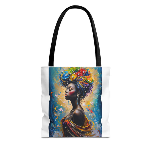 Vibrant Art Tote Bag, Stylish Eco-Friendly Grocery Bag, Elegant Gift for Art Lovers, Fashionable Daily Use, Perfect for Festivals